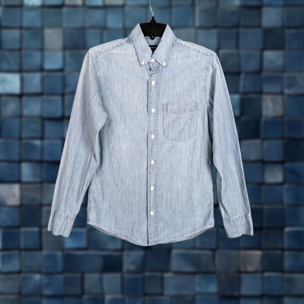J.Crew J.Crew JEANS Women's blue long sleeve Button up casual top Size XS Size XS / US 0-2 / IT 36-38 - 1 Thumbnail