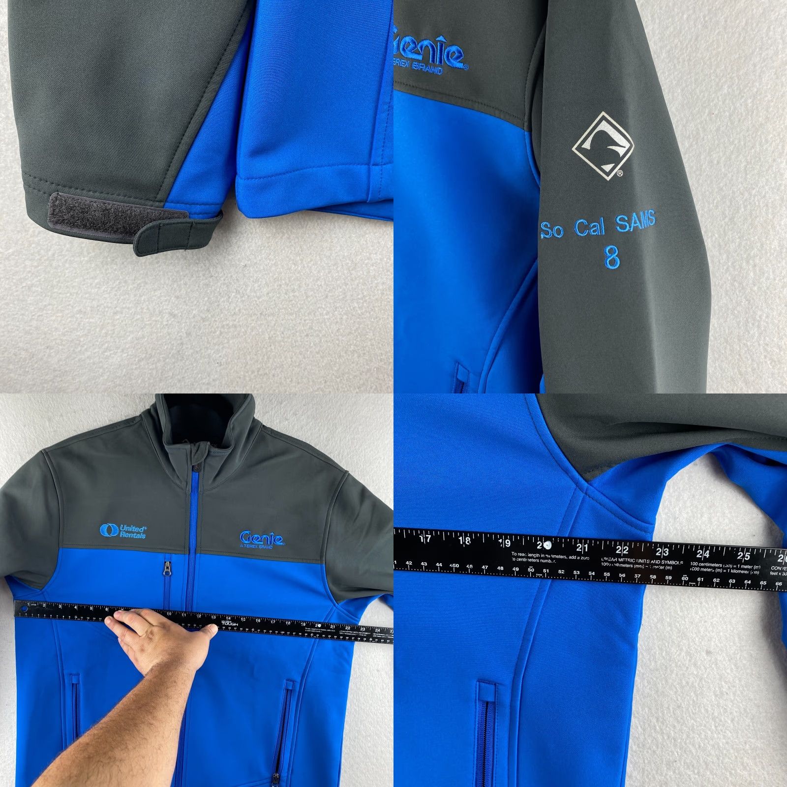 Vintage DRI DUCK Jacket Mens M Medium Black Blue Full Zip Weather Resistant Performance Size US M / EU 48-50 / 2 - 8 Thumbnail