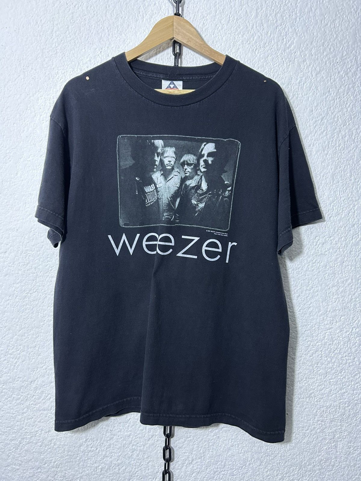 Band Tees 2001 Weezer Vtg Concert Tee Size US L / EU 52-54 / 3 - 1 Thumbnail