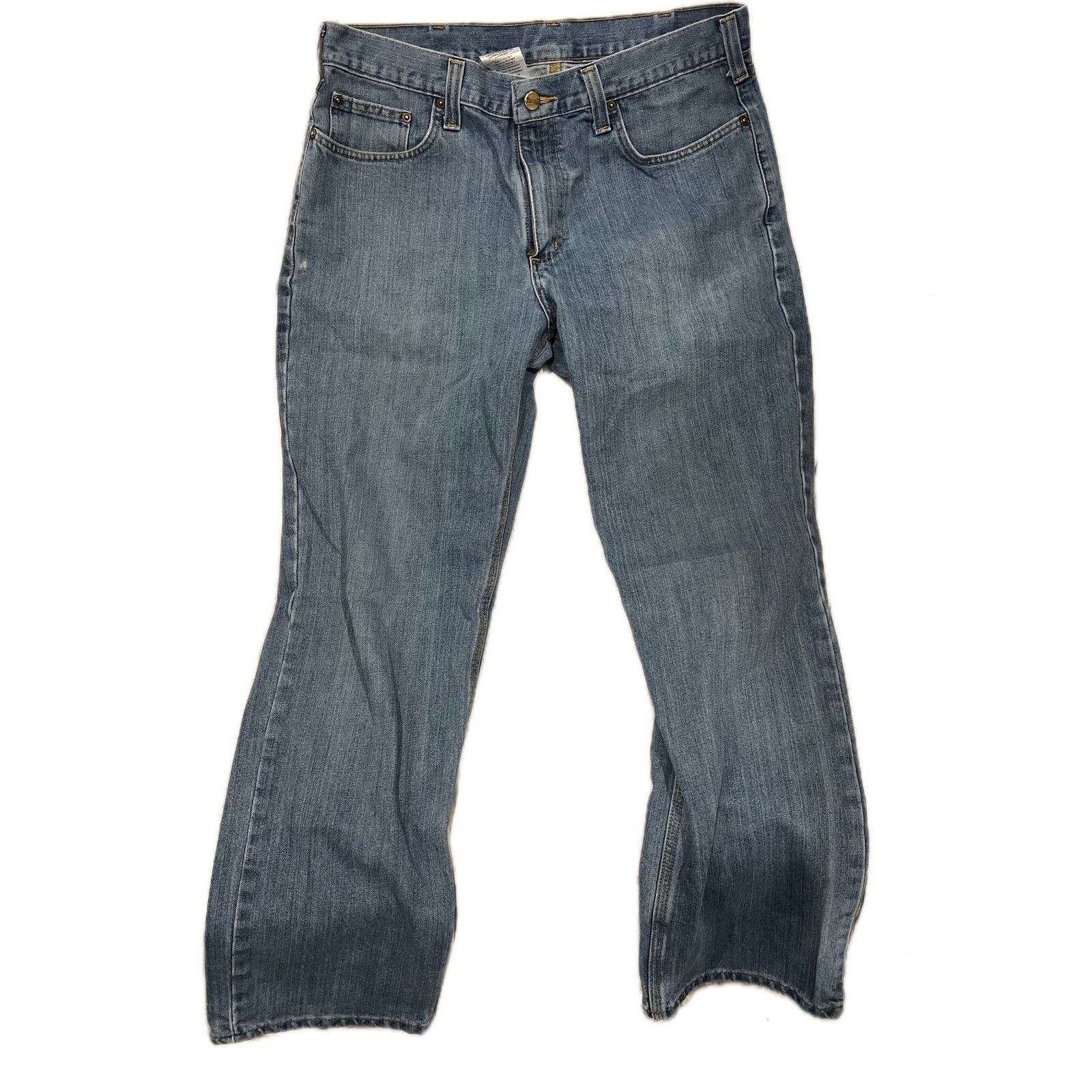 Carhartt Carhartt Straight Fit Work Pants Mens 36x32 Size US 36 / EU 52 - 1 Thumbnail