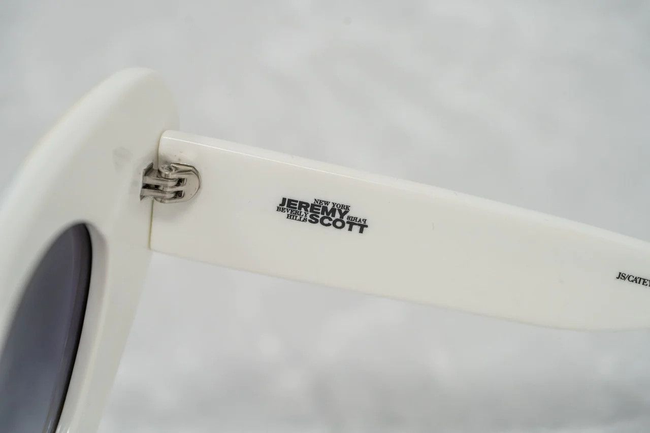Jeremy Scott Jeremy Scott Sunglasses Cat Eye Multicoloured Bars and Grey Size ONE SIZE - 4 Thumbnail
