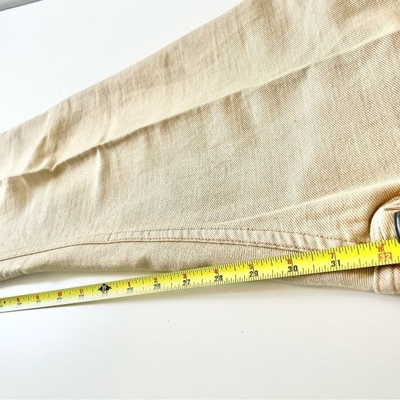 Levi's RARE ARCHIVE 1960s Levi’s White Tab Big E Scenic Bells Print Size 29" - 14 Thumbnail