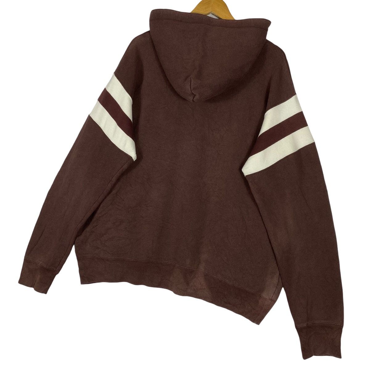 Bape Vintage BAPE Hoodie A Bathing Ape Brown College Logo Size US L / EU 52-54 / 3 - 13 Thumbnail