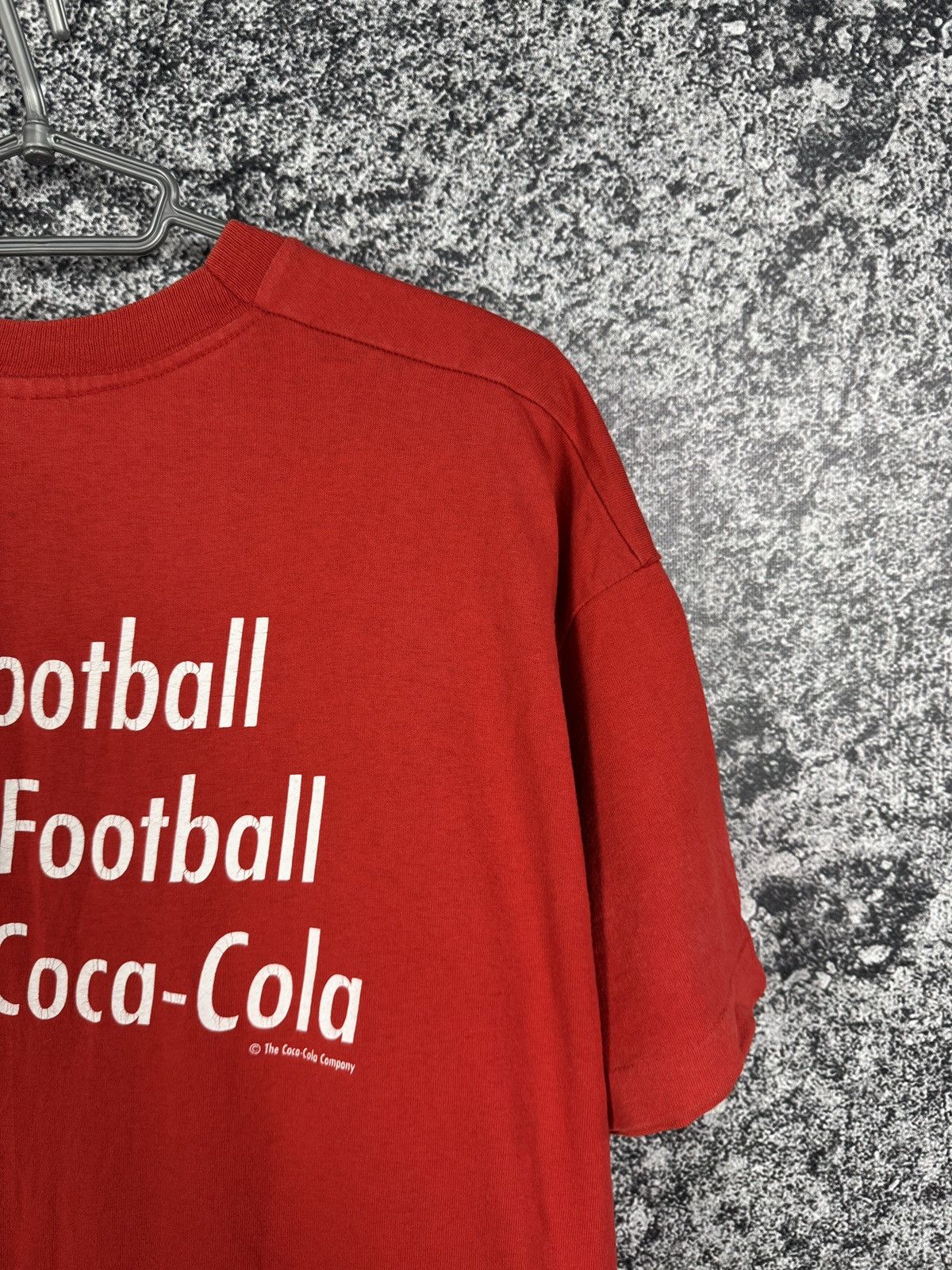 Coca Cola Vintage Coca Cola Euro 1996 England Soccer T-Shirt Enjoy XL Size US XL / EU 56 / 4 - 15 Thumbnail