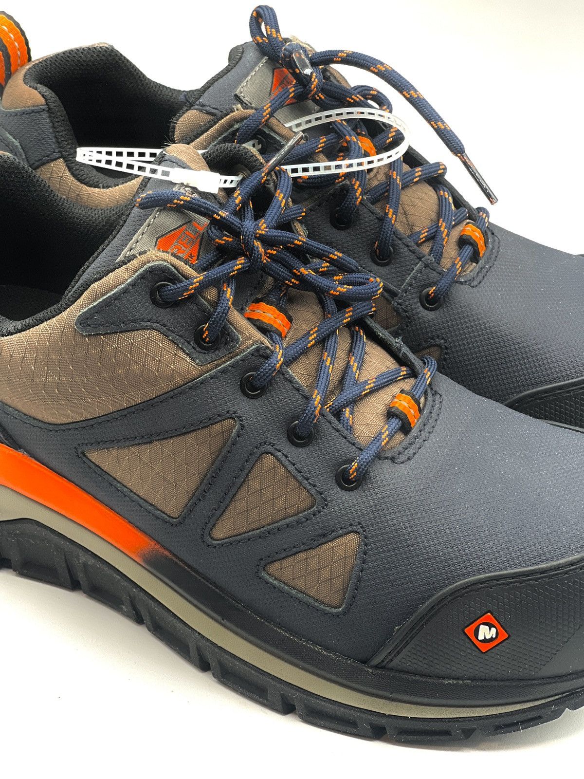 Merrell Merrell Men’s Fullbench Speed CF Work Shoe Carbon Toe Size US 6 / EU 39 - 4 Thumbnail