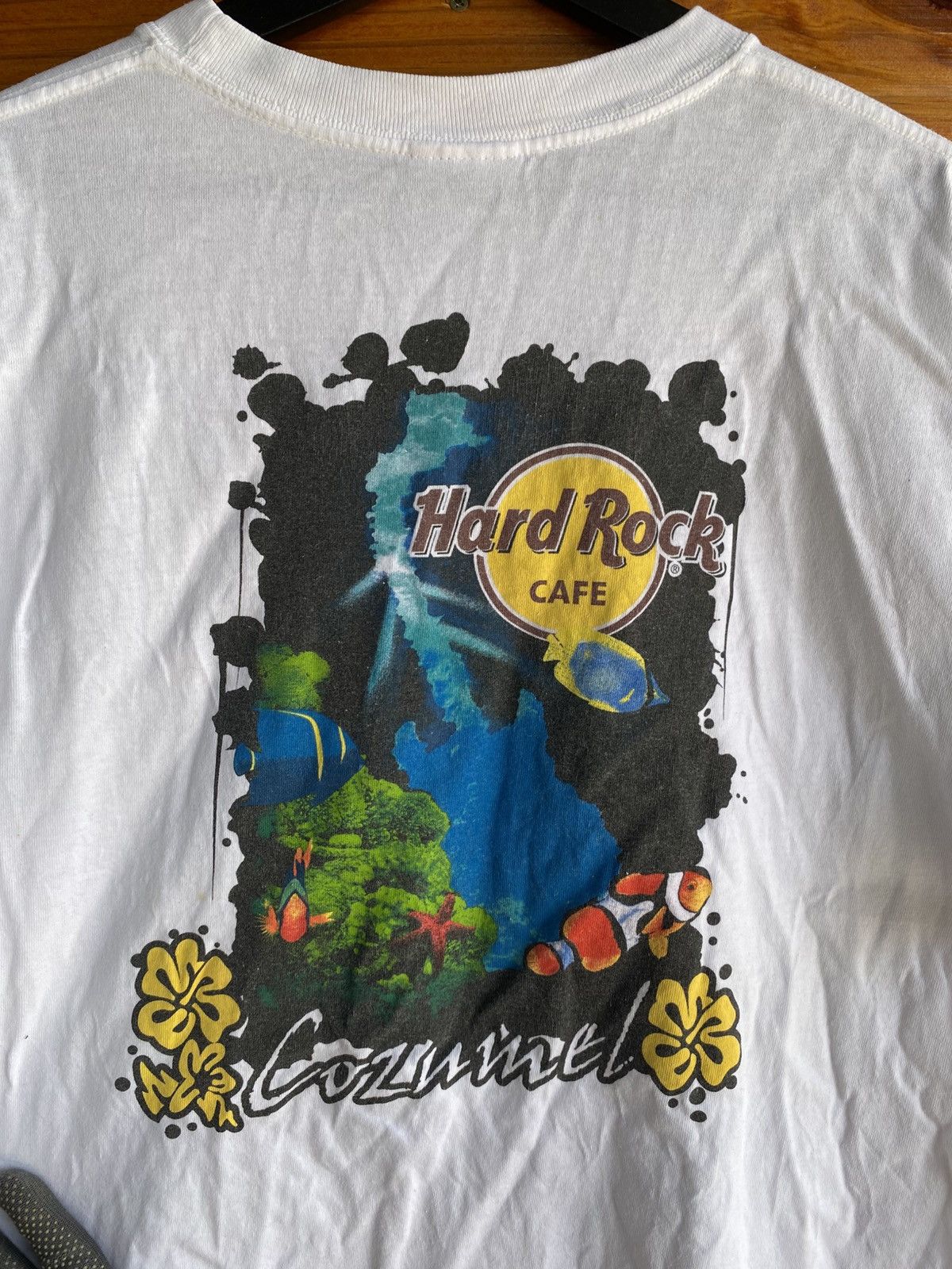 Hard Rock Cafe Vintage Hard Rock Cafe Cozumel Mexico Graphic T-Shirt Size US XL / EU 56 / 4 - 6 Thumbnail