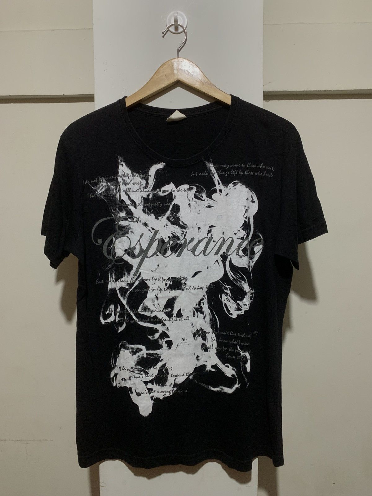 Hysteric Glamour × Undercover Japanese Esperance Smoke Poem Tee Ifsixwasnine Style Tee Size US L / EU 52-54 / 3 - 1 Thumbnail