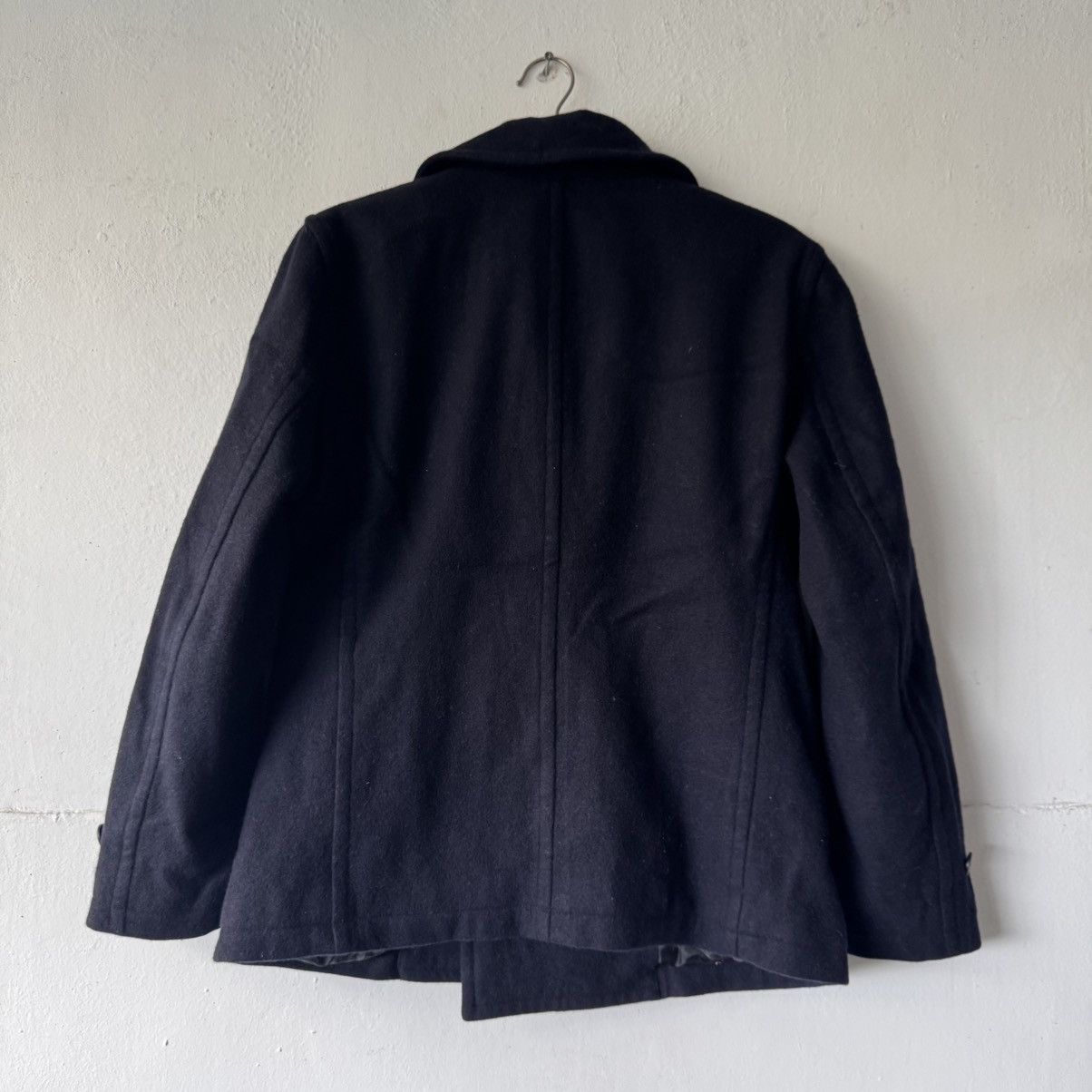 Undercover × Uniqlo Uniqlo Wool Double Breasted Blended Pea Coat Size US M / EU 48-50 / 2 - 5 Thumbnail