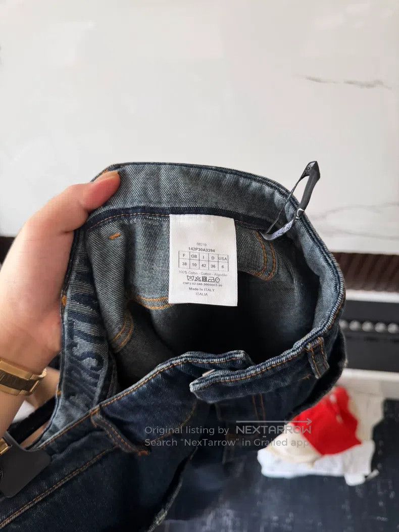 Dior Dior Blue Denim Pants Size US 38 / EU 54 - 4 Thumbnail