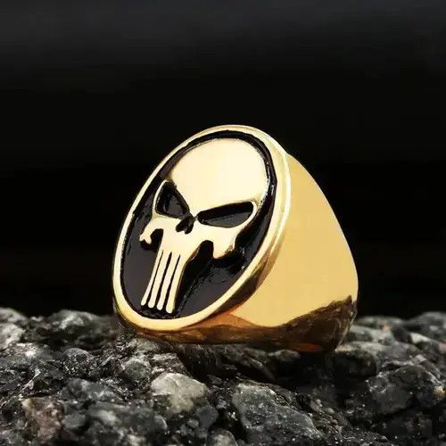 Other Punisher Skull Ring ( size 7-13 ) Size ONE SIZE - 2 Thumbnail