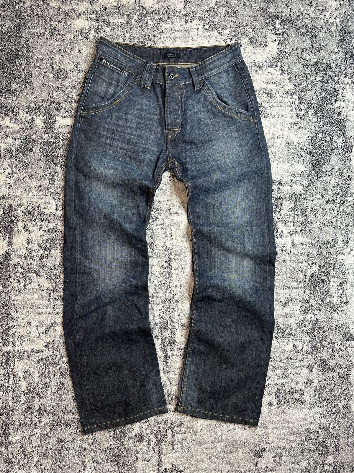 Firetrap Firetrap Denim Vintage StreetWear Rare Y2K Japan Avant Garde Size US 31 - 8 Thumbnail