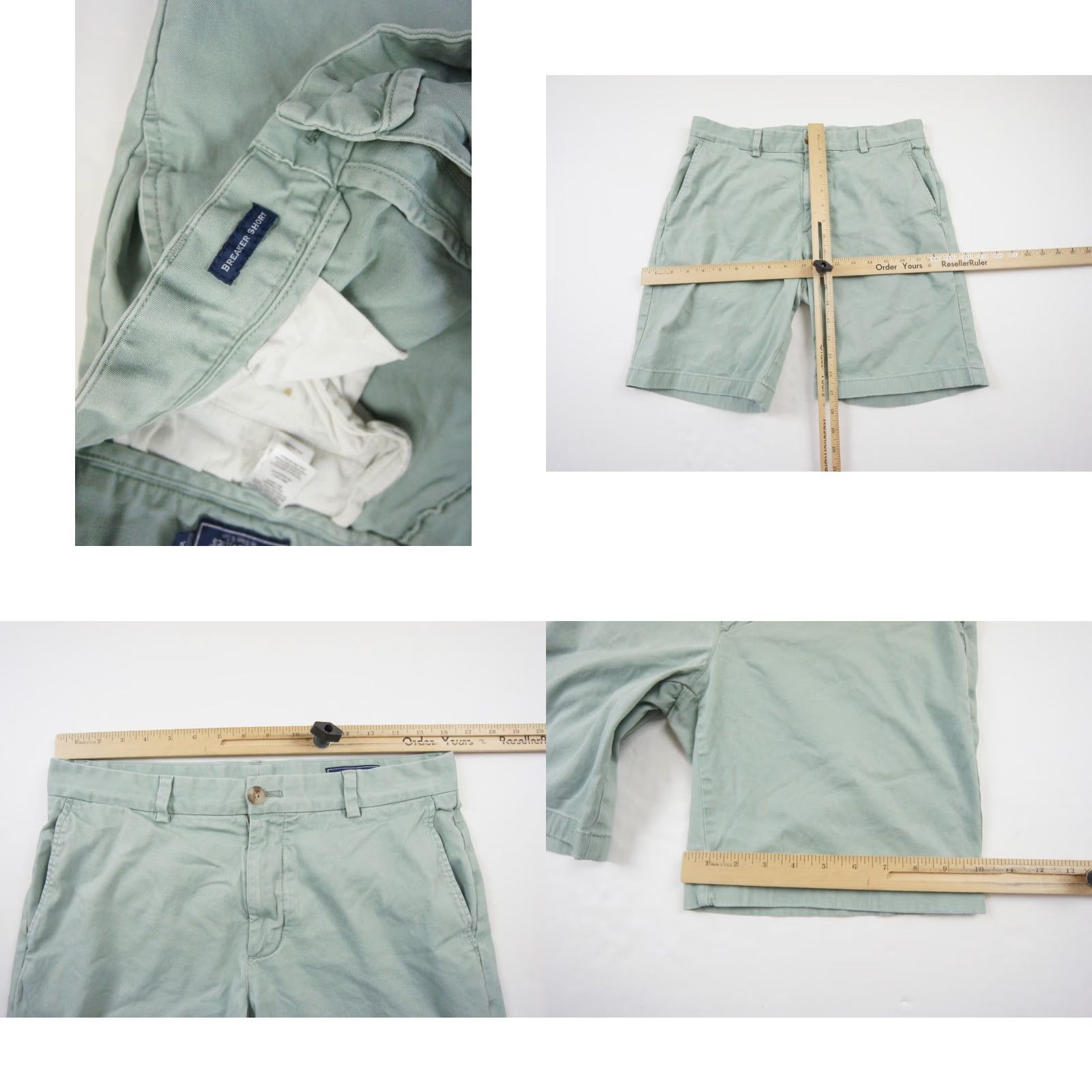 Vineyard Vines VINTAGE Vineyard Vines Men’s Chino Shorts 32 Green Casual Preppy 8" Inseam Size US 32 / EU 48 - 8 Thumbnail