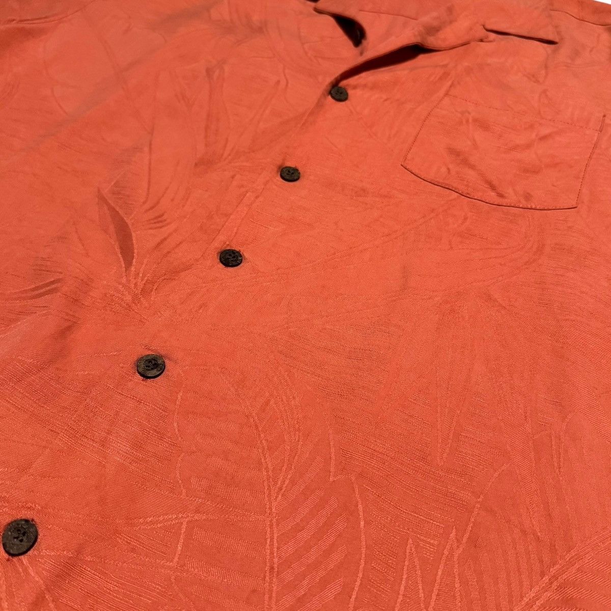 Tommy Bahama Tommy Bahama Orange Palm Loop Collar Casual Shirt Large Size US L / EU 52-54 / 3 - 2 Thumbnail