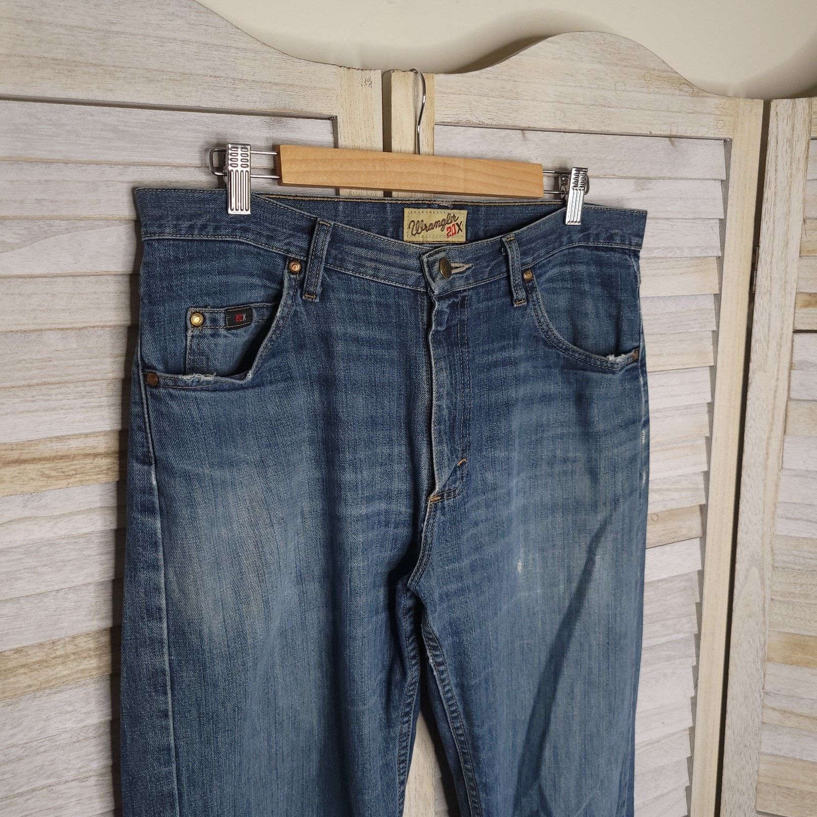 Wrangler Wrangler Jeans Mens 32x34 Competition Relaxed Size US 30 / EU 46 - 2 Thumbnail