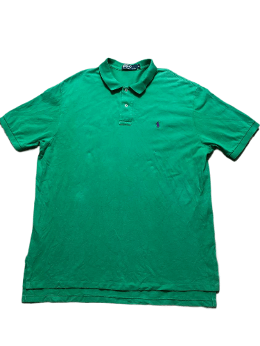 Polo Ralph Lauren Vintage Polo Ralph Lauren Green Polo Size XL Size US XL / EU 56 / 4 - 1 Thumbnail