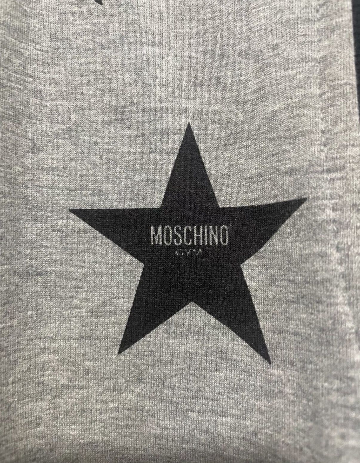 Moschino Moschino All-Over Star Print Sleeveless Zip Hooded Vest Size US L / EU 52-54 / 3 - 4 Thumbnail