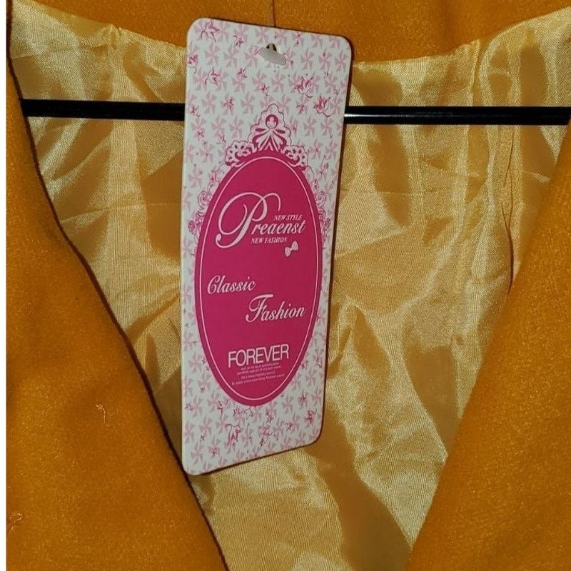 Other Forever Yellow Mustard Peacoat Jacket NWT Size L Size L / US 10 / IT 46 - 4 Thumbnail