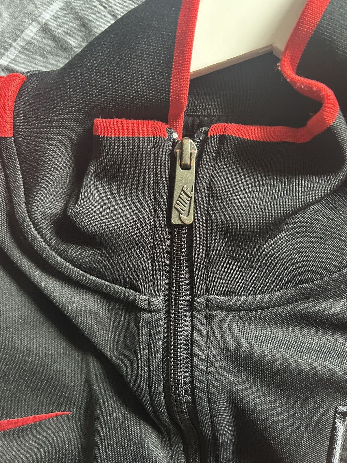 Nike Nike N98 Jacket France Black Red Size Large Size US L / EU 52-54 / 3 - 5 Thumbnail