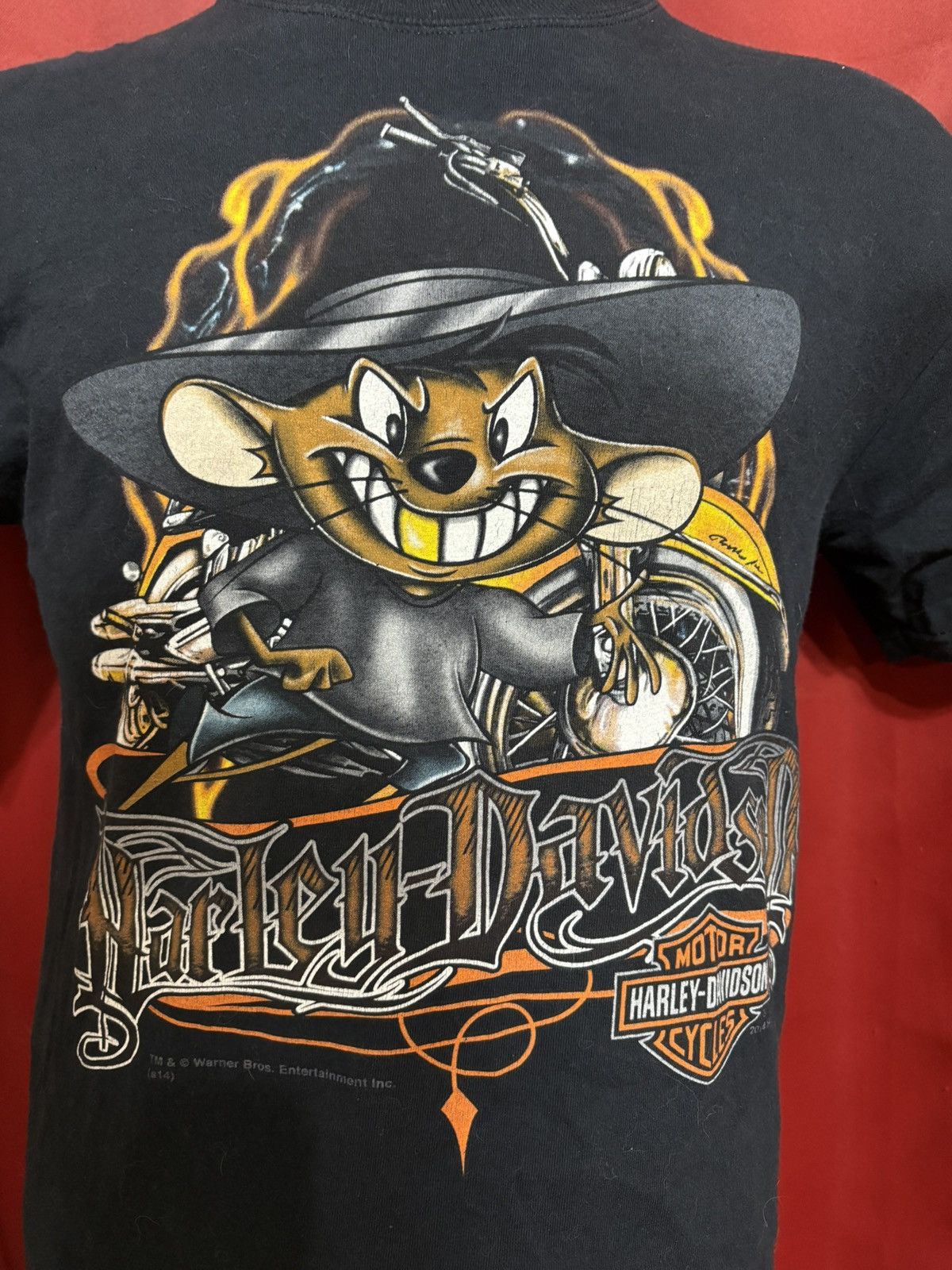 Harley Davidson Harley Davidson Speedy Gonzales Shirt Y2k Looney Tunes Grail Size US M / EU 48-50 / 2 - 2 Thumbnail