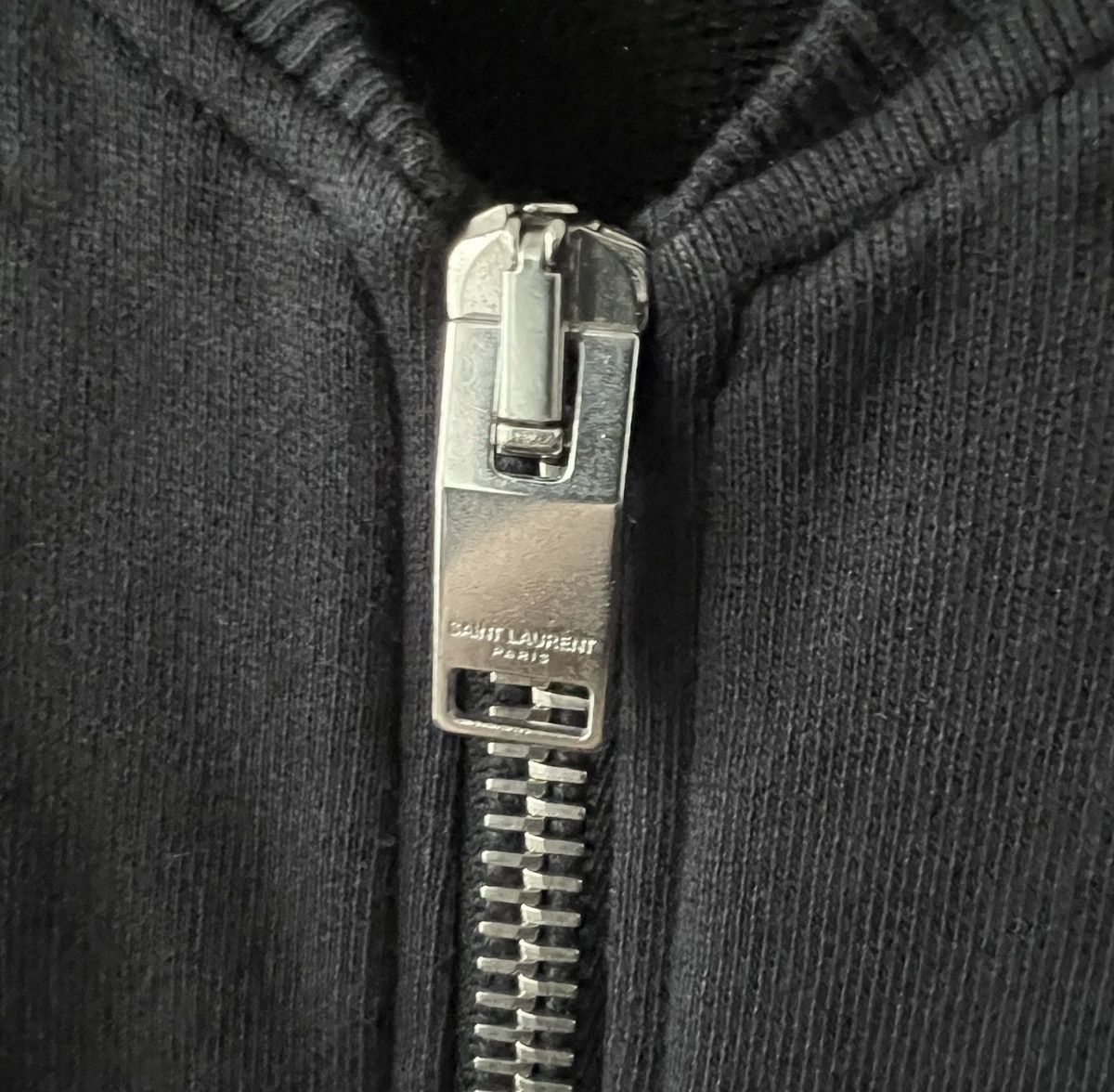 Saint Laurent Paris Saint Laurent Hybrid Leather Sleeve Jacket Hedi SS14 Size US M / EU 48-50 / 2 - 3 Thumbnail