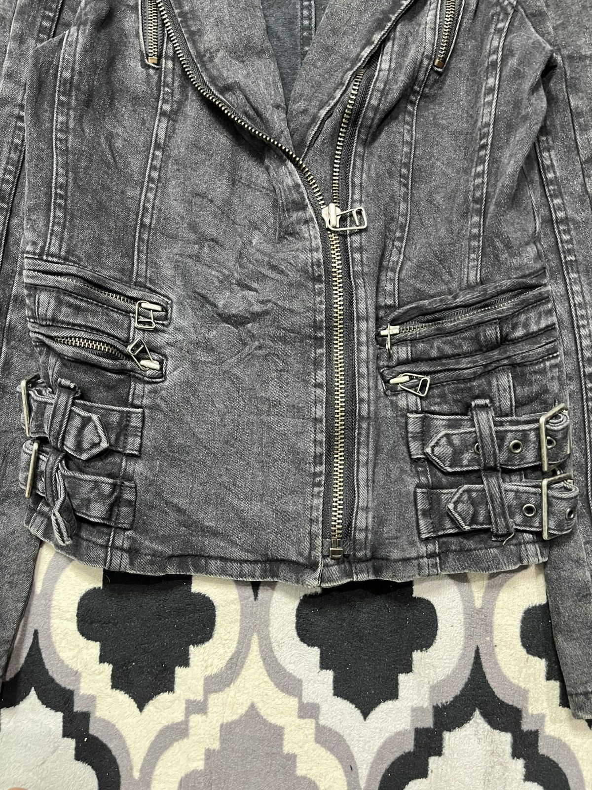 PPFM Oriental vintage bondage denim punk jacket Size US S / EU 44-46 / 1 - 5 Thumbnail