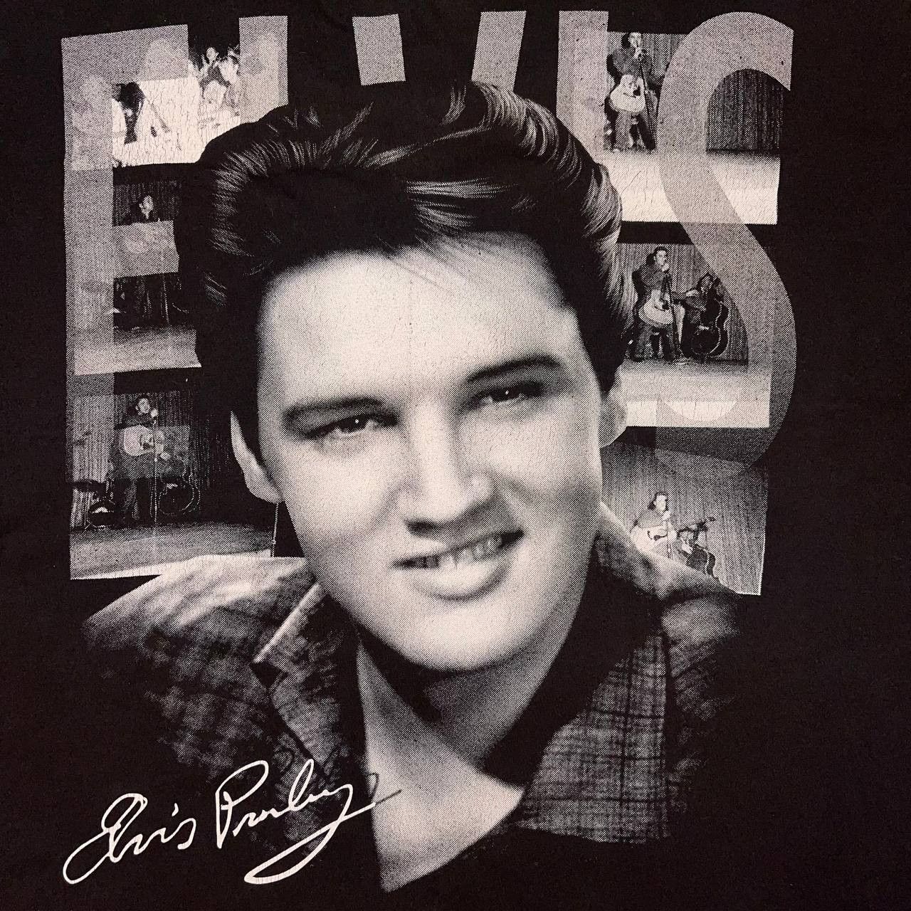 Vintage Vintage Elvis Presley Double Side Logo T Shirt Rock Tees Size US XL / EU 56 / 4 - 15 Thumbnail