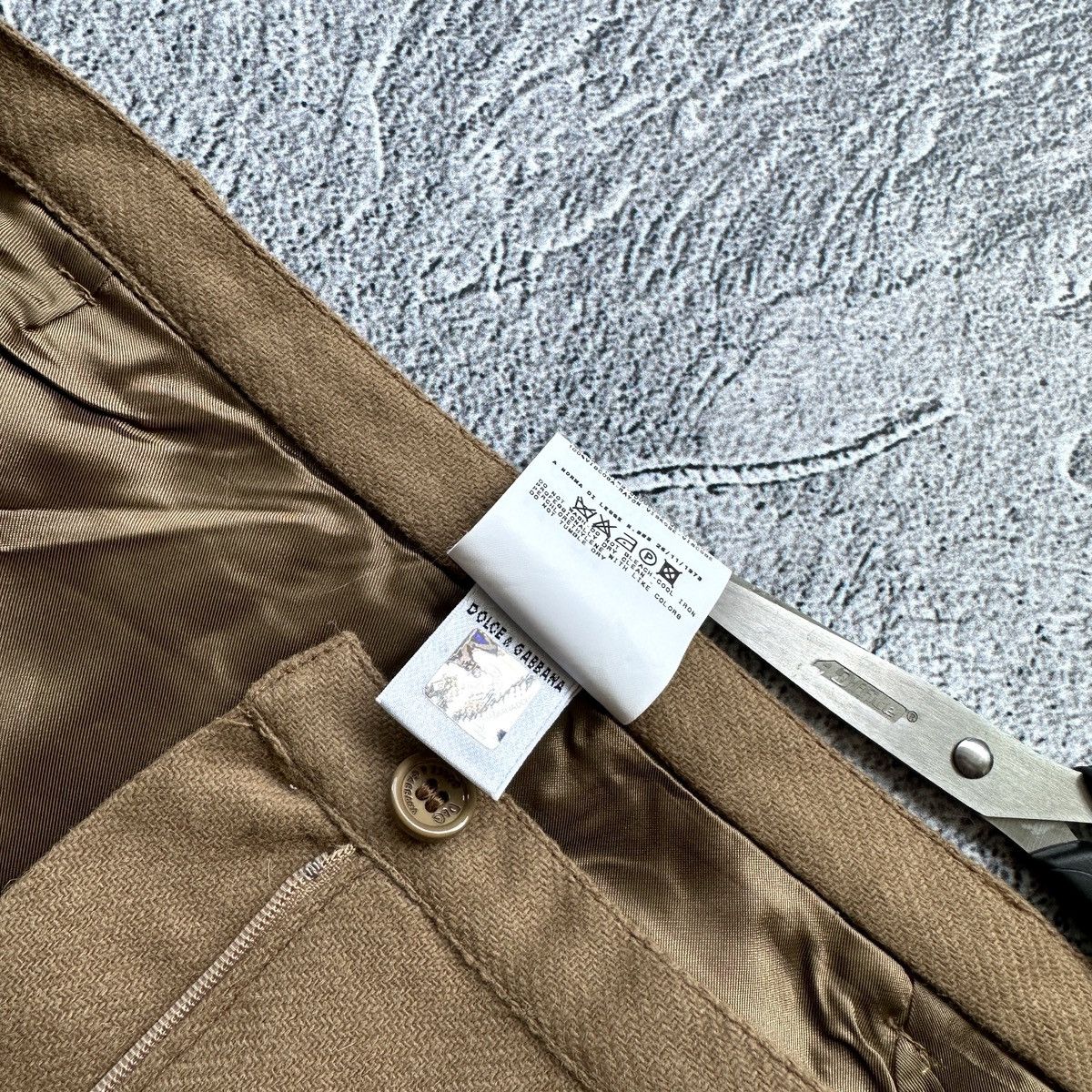 Dolce & Gabbana × Vintage 🔥Vintage Women’s Wool Skirt Dolce&Gabbana Brown Size: 42 Size 28" / US 6 / IT 42 - 13 Thumbnail