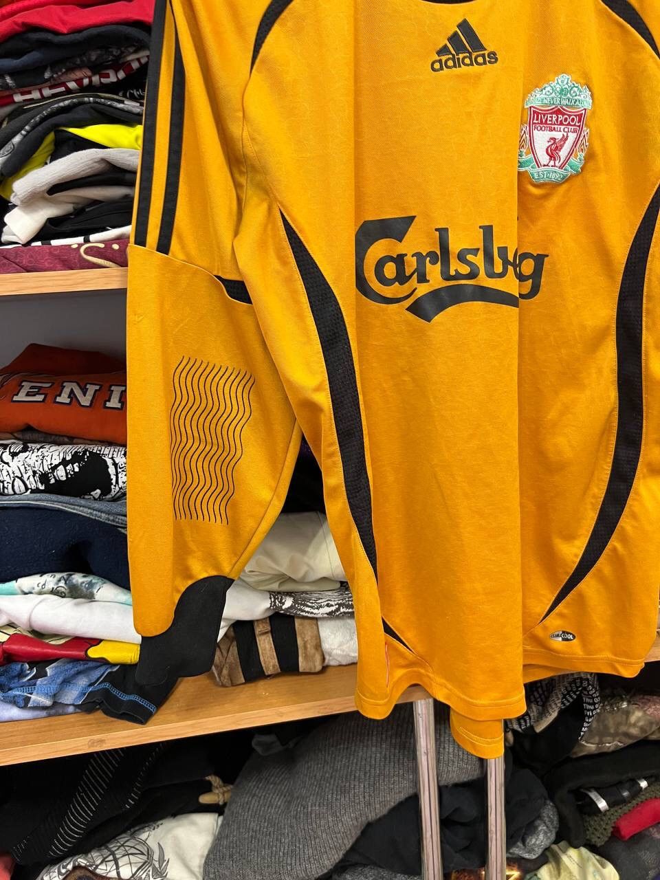 Vintage Vintage Liverpool 2007s Adidas Goalkeeper Long sleeve Size US S / EU 44-46 / 1 - 4 Thumbnail