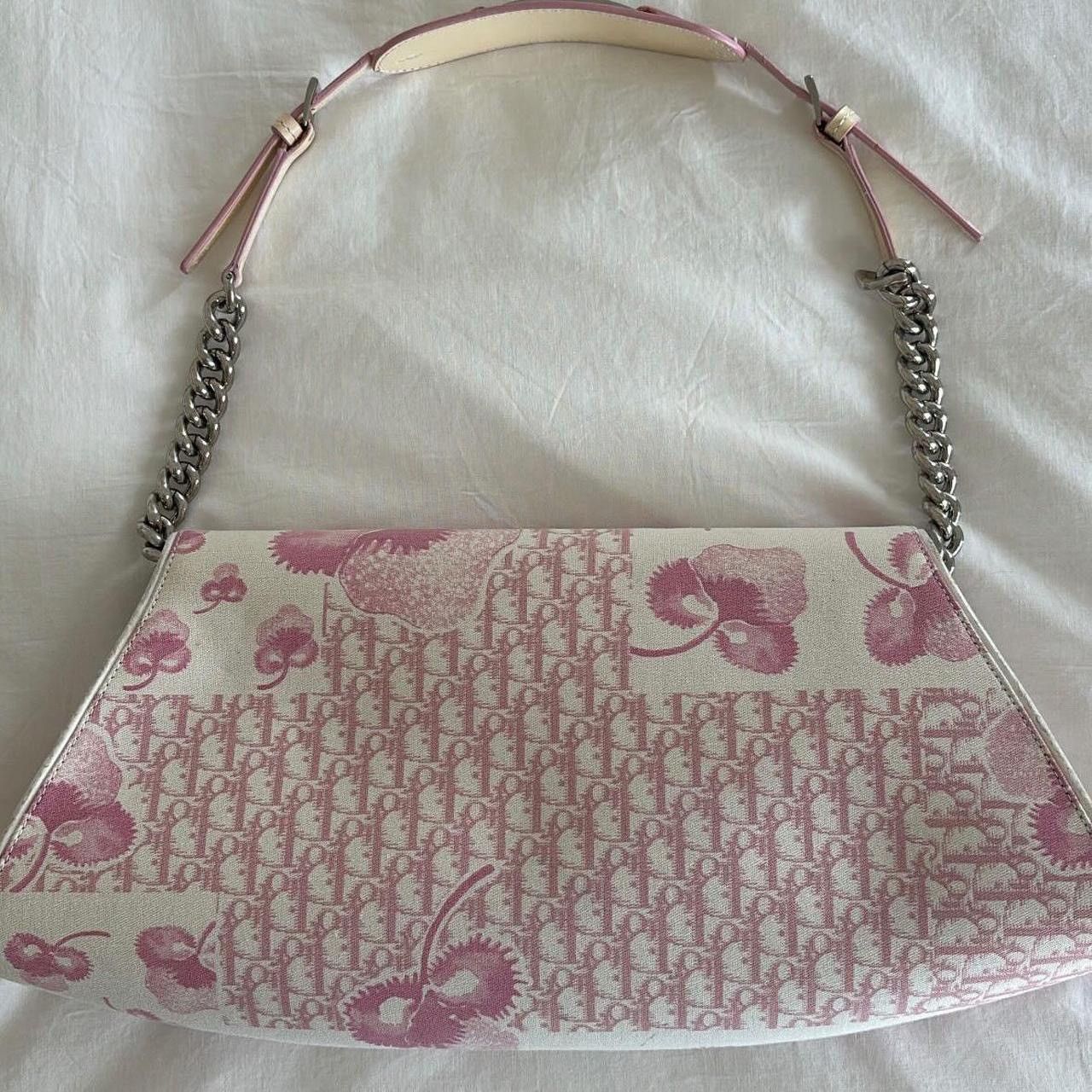 Dior Christian Dior Vintage Pink Cherry Blossom Bag 2004