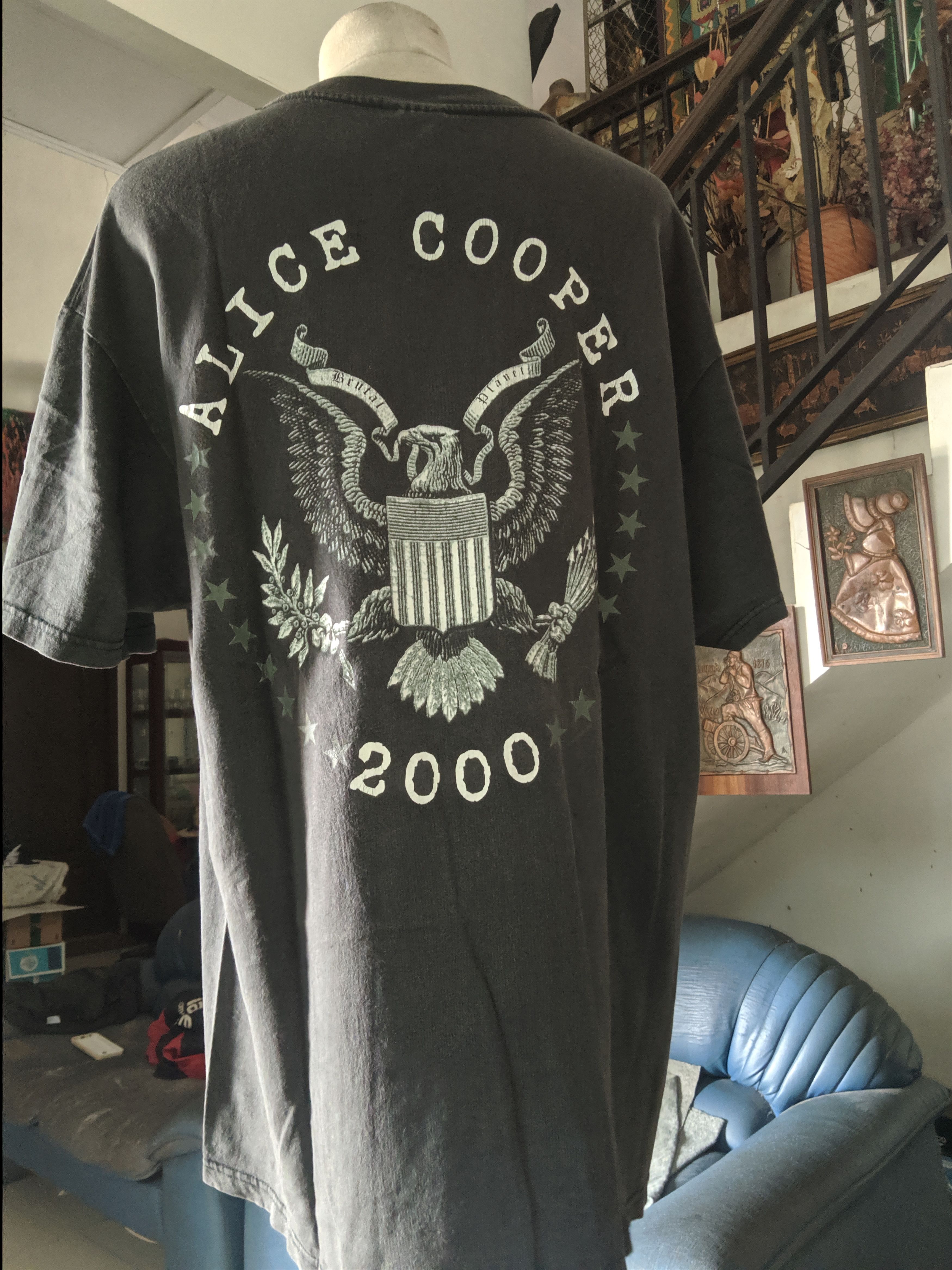 Band Tees × Ozzy Osbourne 🌈 Alice Cooper XL 🎼 Size US XL / EU 56 / 4 - 5 Thumbnail