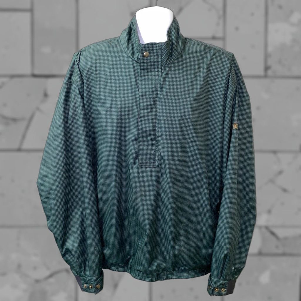 Footjoy Footjoy Dryjoys FootJoy Dryjoys Green/Black 1/2 Zip Jacket Golf Golf Jacket Size XL Men Jacket Brand FootJoy Men's Size XL Green/Black 1/2 Zip Jacket Size US XL / EU 56 / 4 - 1 Thumbnail