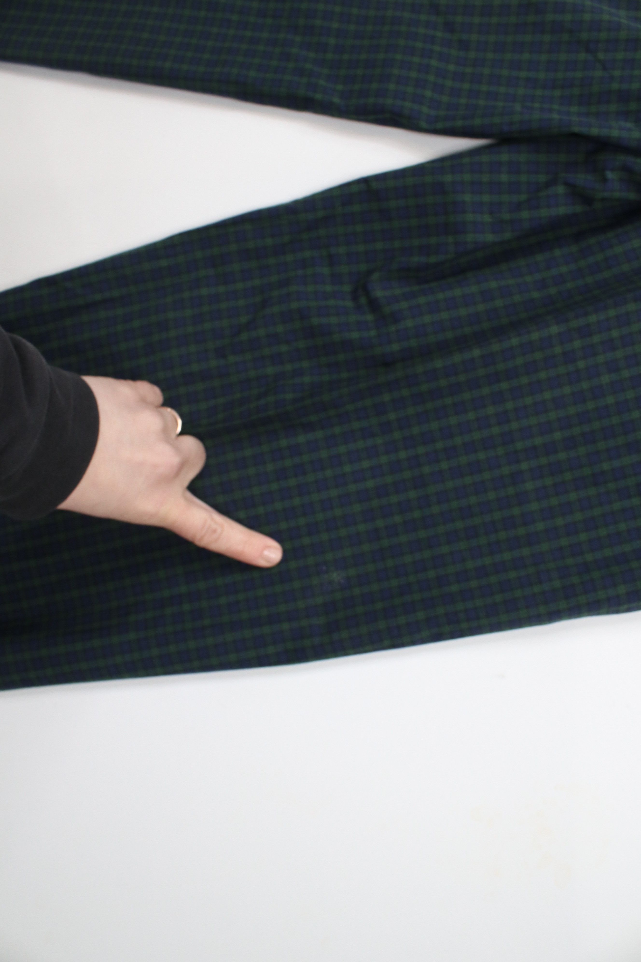 Tommy Hilfiger × Vintage Vintage 90s Tommy Hilfiger Wide Leg Chino Pants Plaid Size US 30 / EU 46 - 14 Thumbnail
