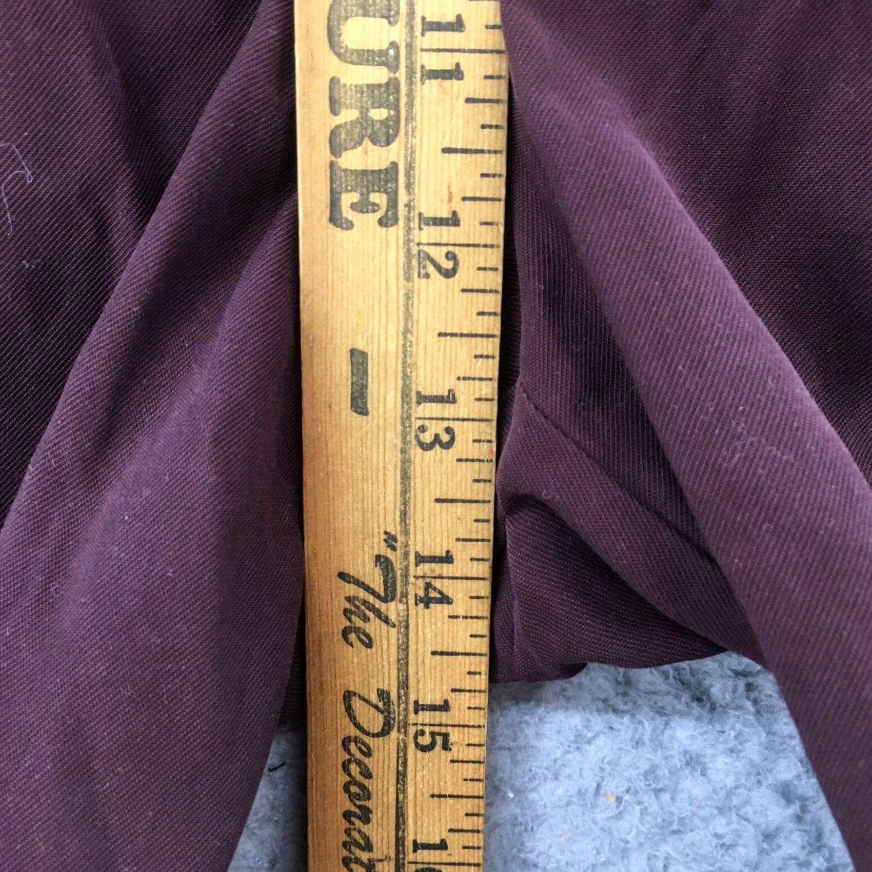 Vintage A New Day Wide-Leg Trouser Dress Pants Womens 14R Brown High Rise Zip Fly NEW Size 36" / US 14 / IT 50 - 7 Thumbnail