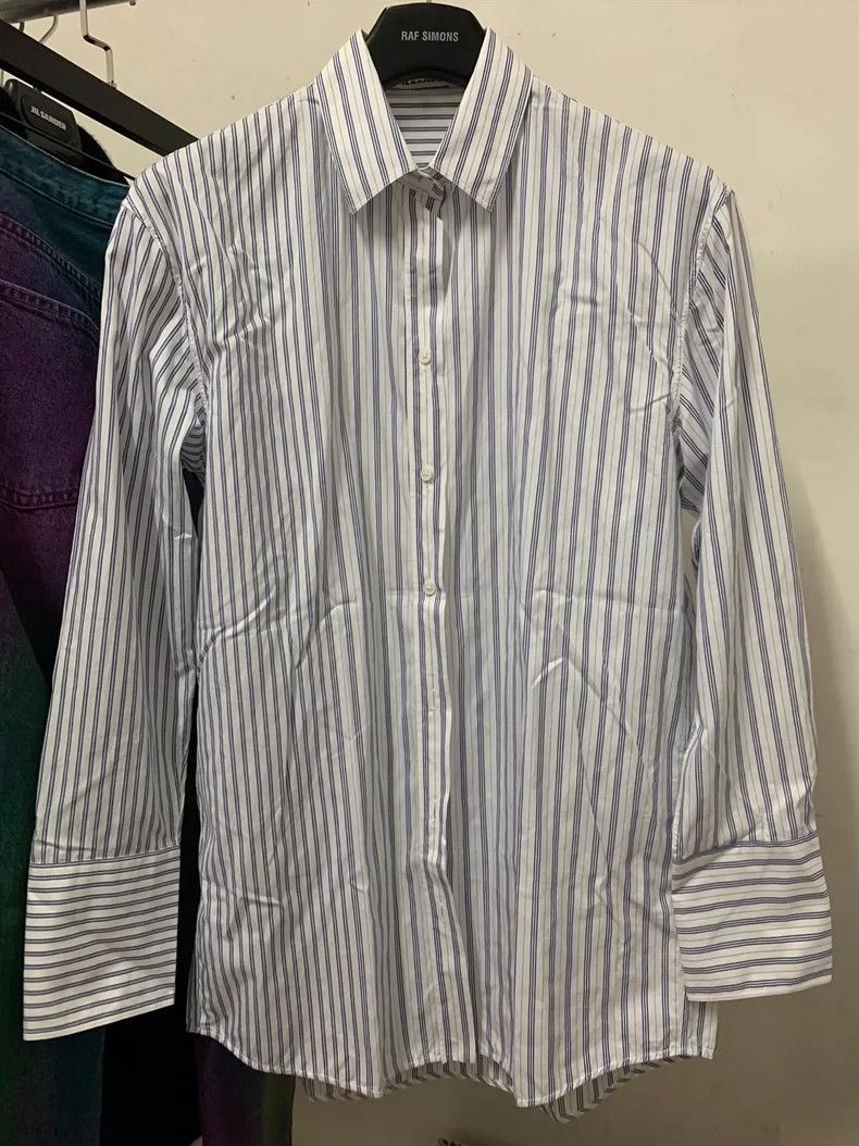Jil Sander Jil Sander Striped Shirt Size 4XL / US 24-26 - 1 Thumbnail