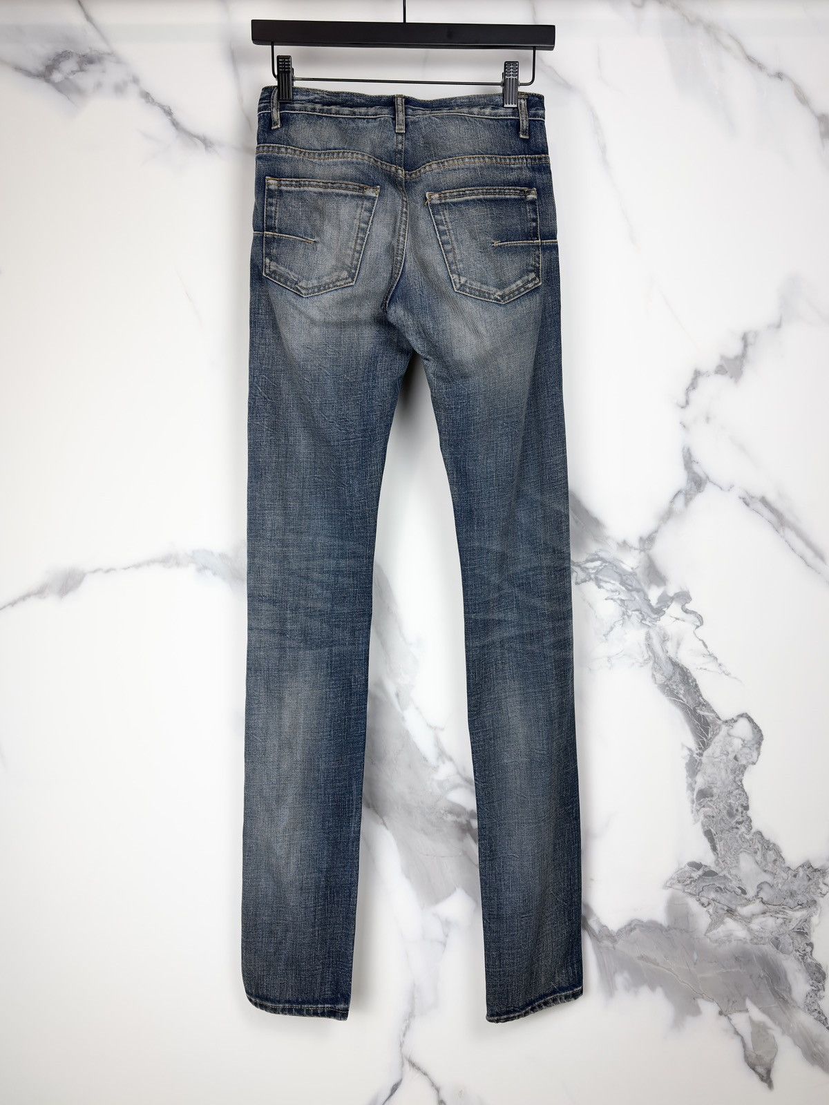 Dior AW12 Dior Homme Faded Indigo Jake Denim Jeans KVA Size US 26 / EU 42 - 2 Thumbnail