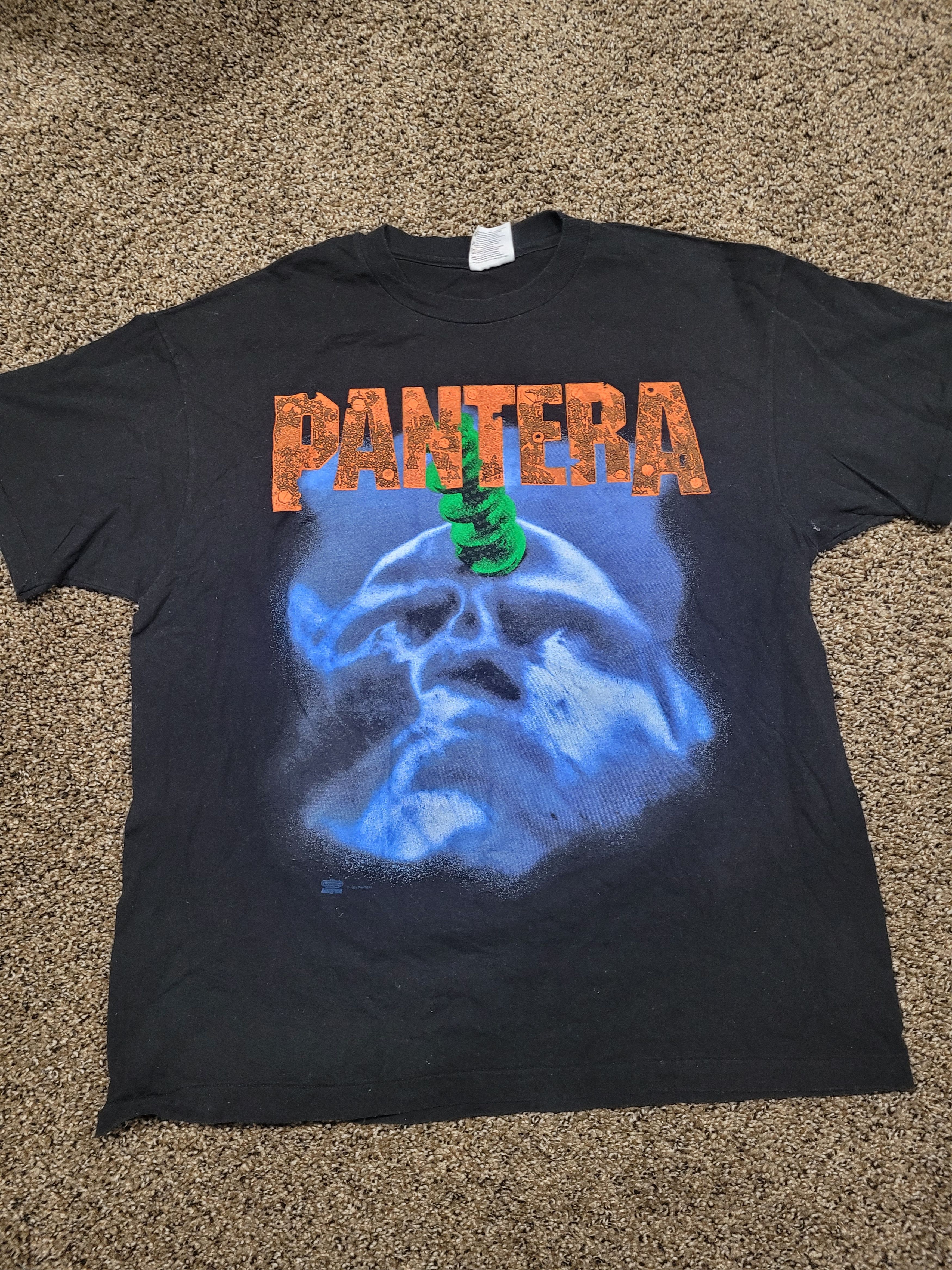 image of Band Tees x Vintage 1994 Pantera Far Beyond Driven Tour T-Shirt in Black, Men's (Size XL)