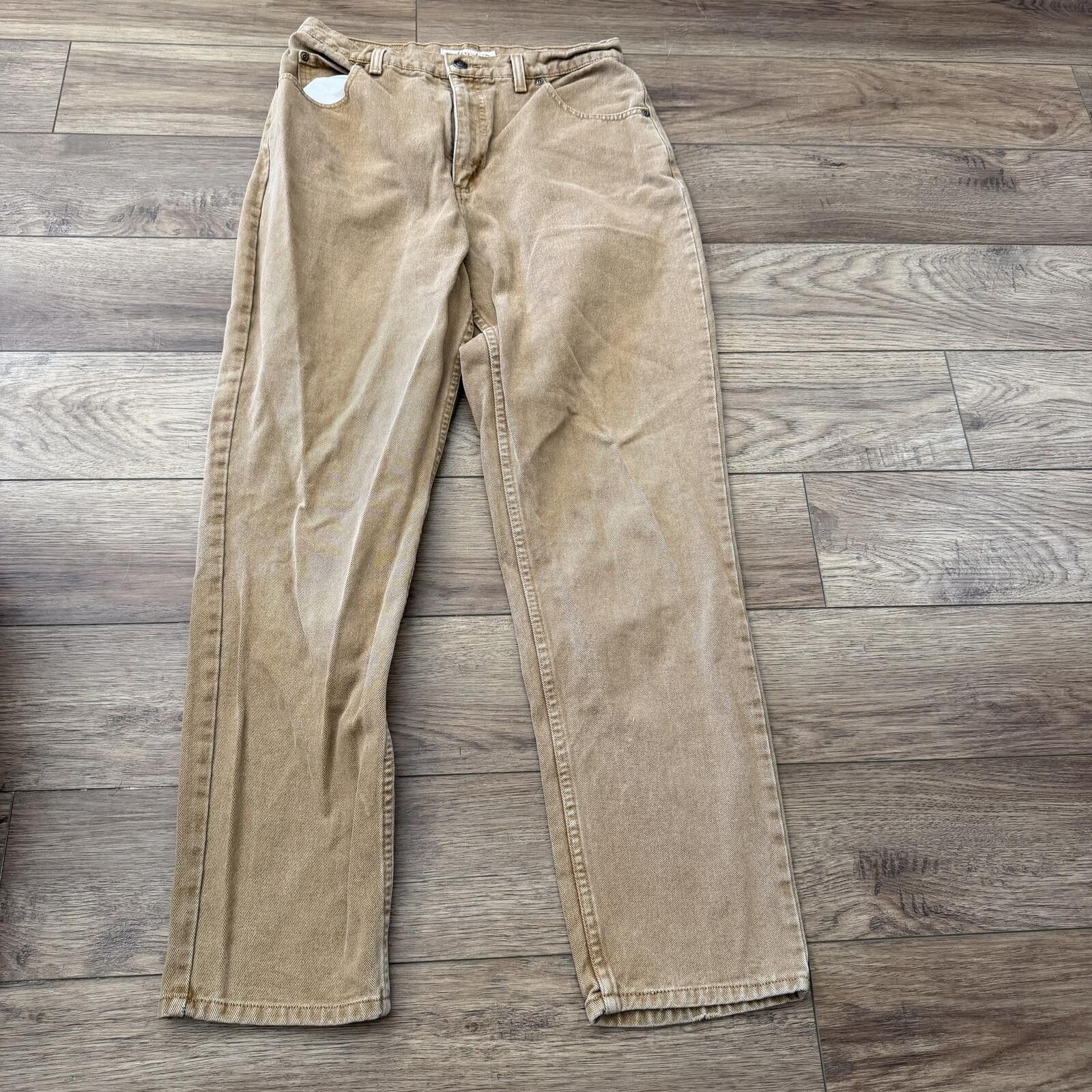 St. Johns Bay Vintage 90s St. John’s Bay Relaxed Fit Brown Denim Jeans 12 Size 34" / US 12 / IT 48 - 2 Thumbnail
