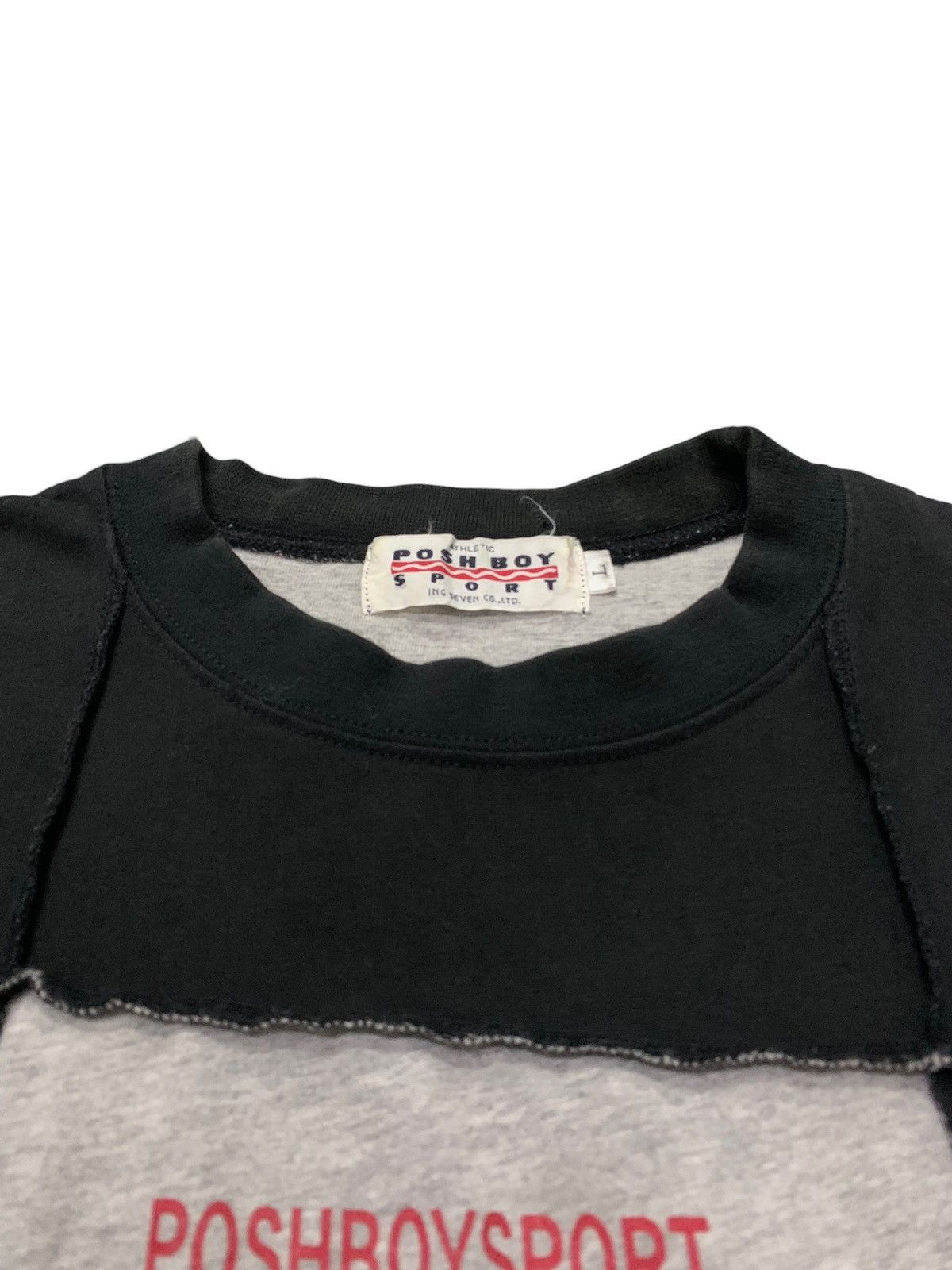 Beauty Beast × Japanese Brand Poshboy Sport Japan Reworked Cut & Sew Layer Tshirt Size US M / EU 48-50 / 2 - 5 Thumbnail