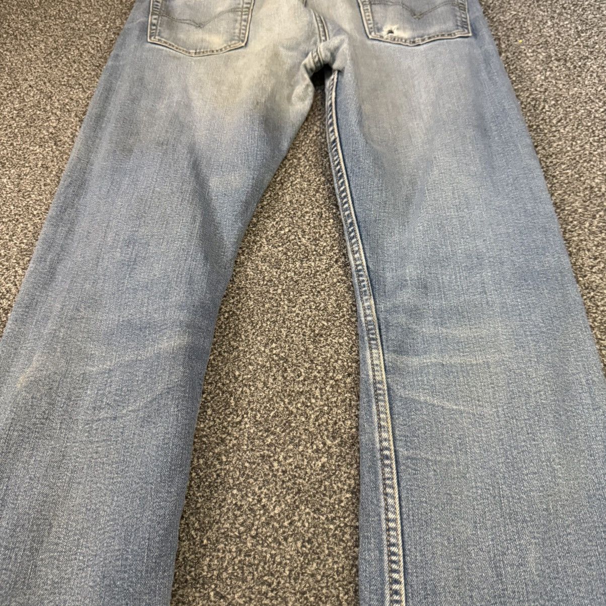Levi's 🔥 y2k Distressed Levis 513 Faded Denim W34 Size US 34 / EU 50 - 6 Thumbnail