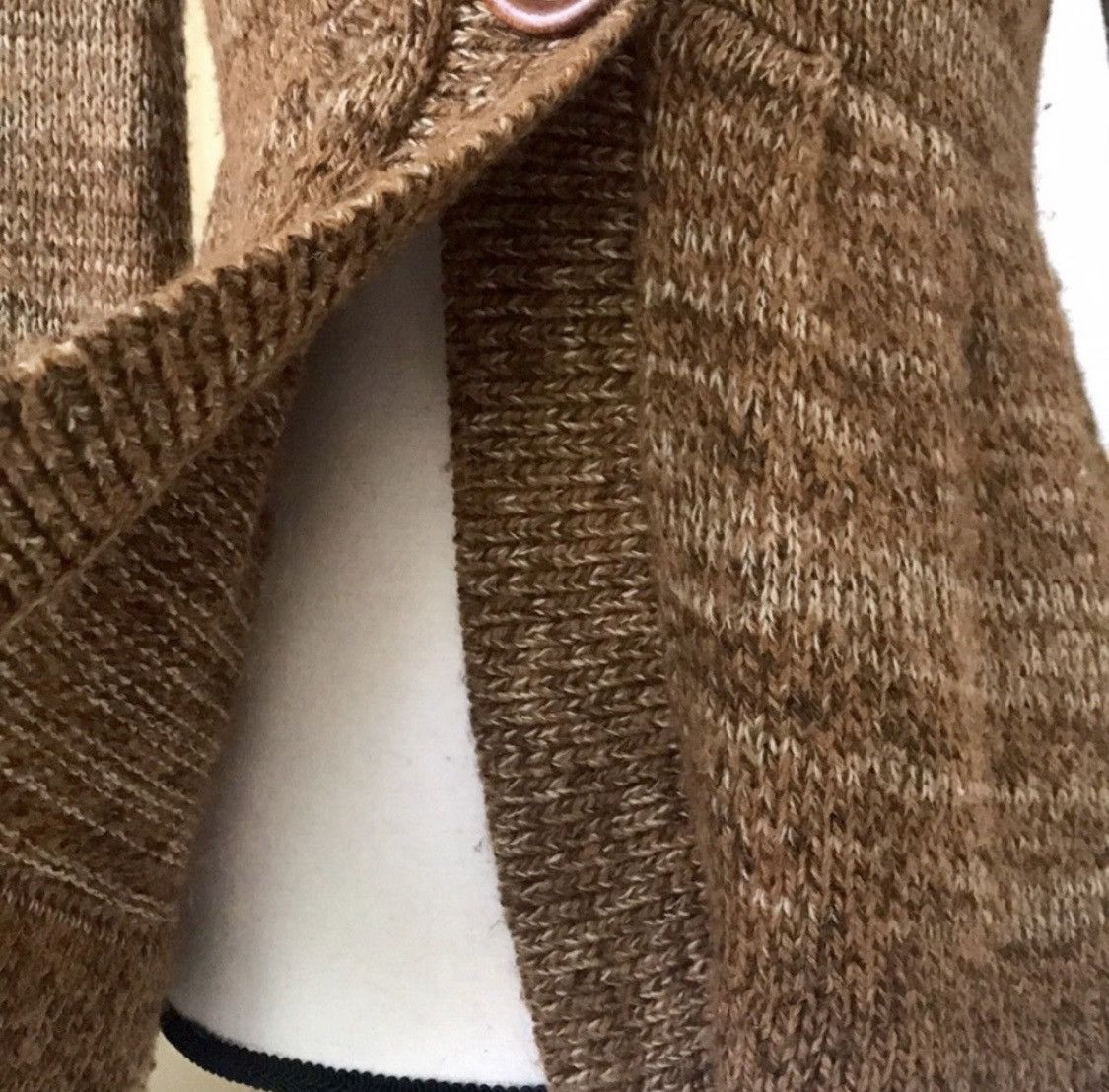 Other VINTAGE WOOL SWEATER COAT WITH CLIP BUTTON Size M / US 6-8 / IT 42-44 - 3 Thumbnail