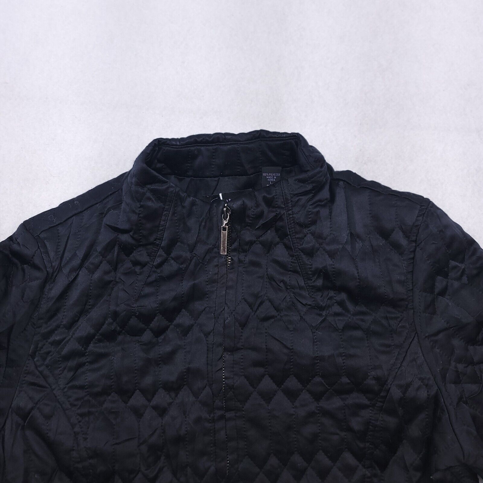 Other Context Long Sleeve Casual Jacket Womens Size Large L Black Size L / US 10 / IT 46 - 1 Thumbnail