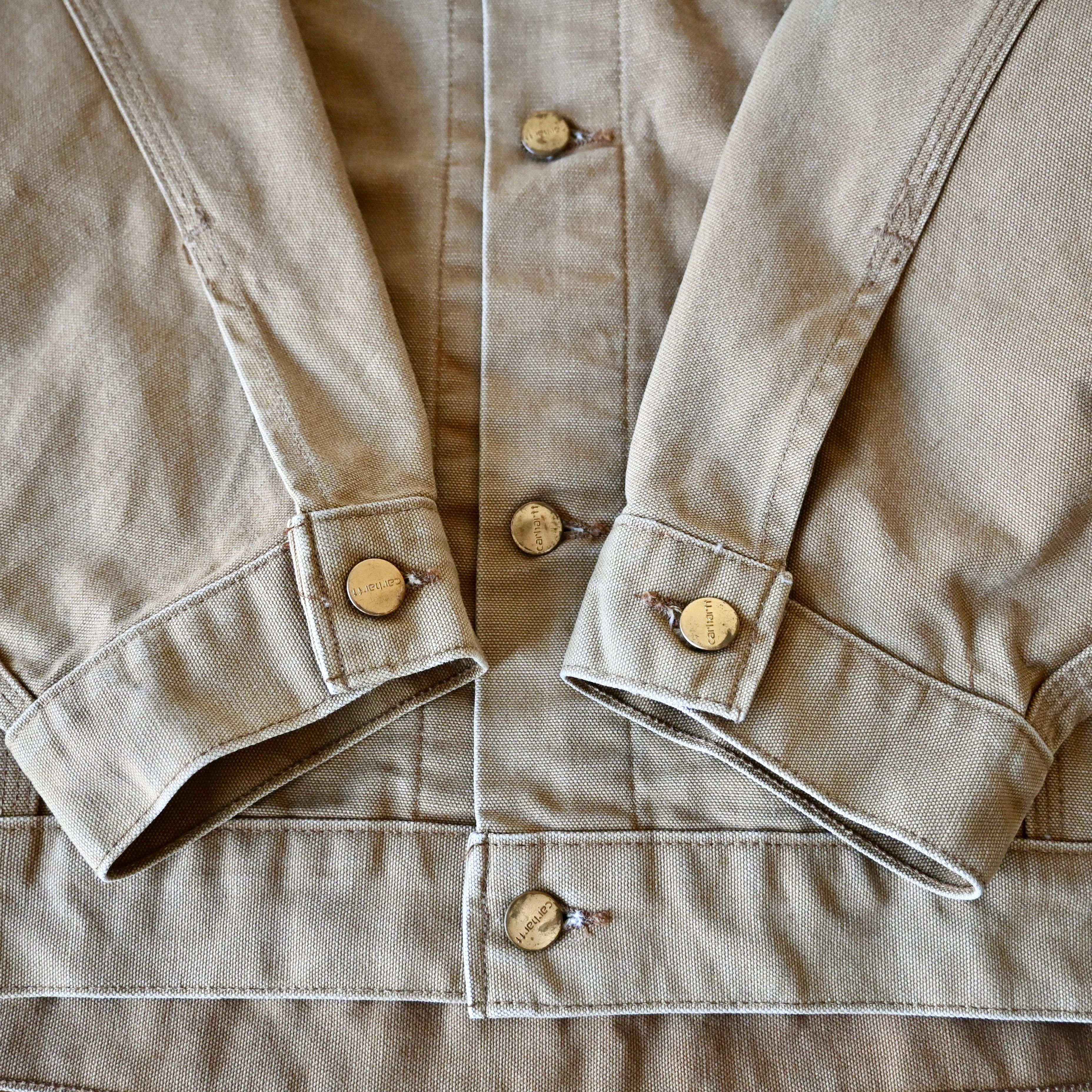 Carhartt VTG 1990s Carhartt Trucker Jacket, brown duck, made in USA Size US XXL / EU 58 / 5 - 16 Thumbnail