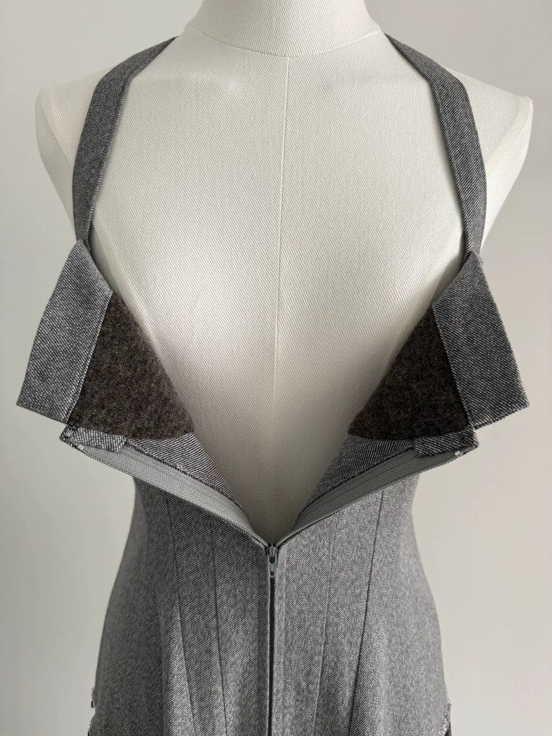 Yohji Yamamoto yohji yamamoto size 2 2010 AW Mainline Show Patchwork Skir Size M / US 6-8 / IT 42-44 - 6 Thumbnail