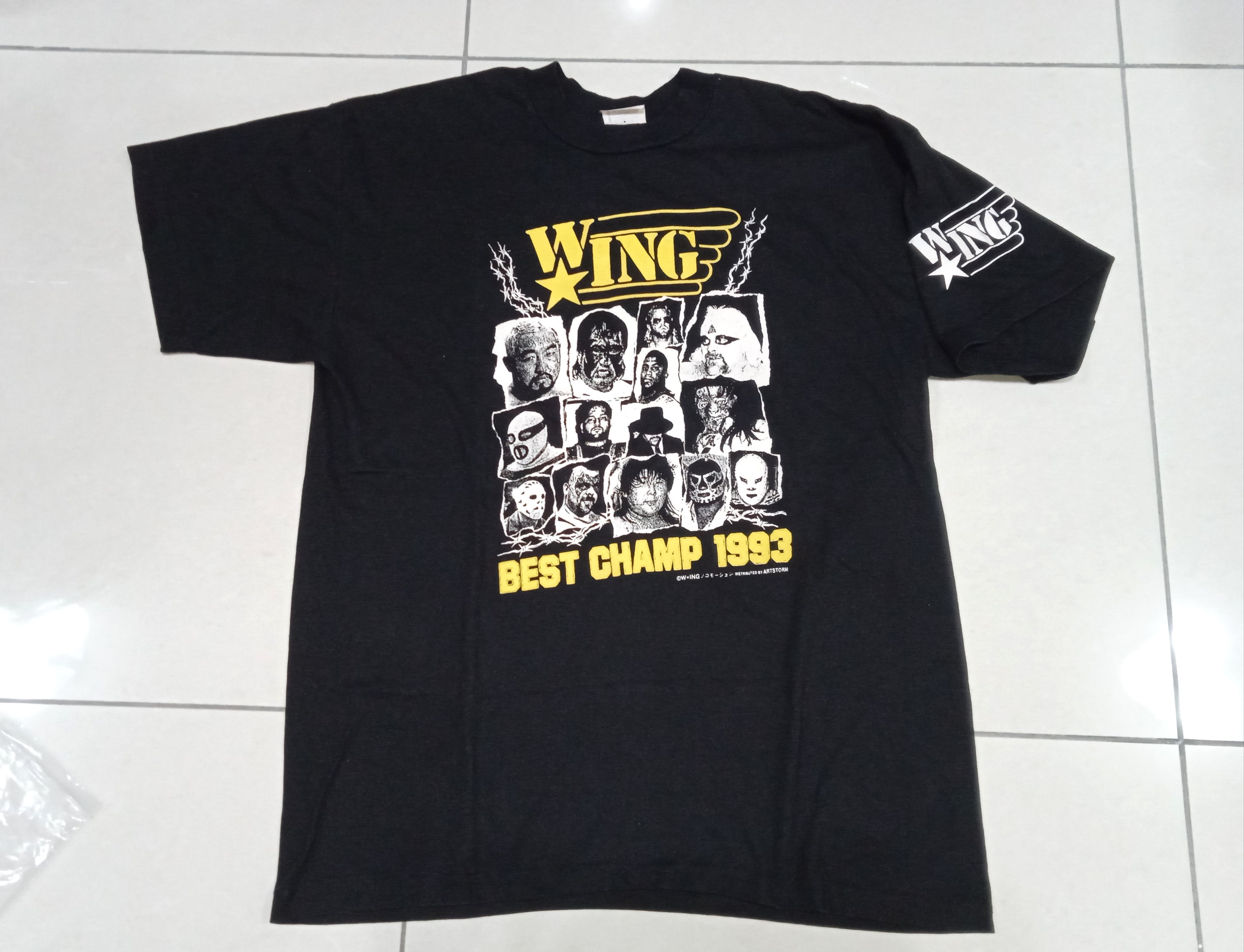 Other × Vintage × WWE Vintage 90s W*ING Best Camp 1993 T Shirt ECW FMW Wrestling Size US XL / EU 56 / 4 - 1 Thumbnail