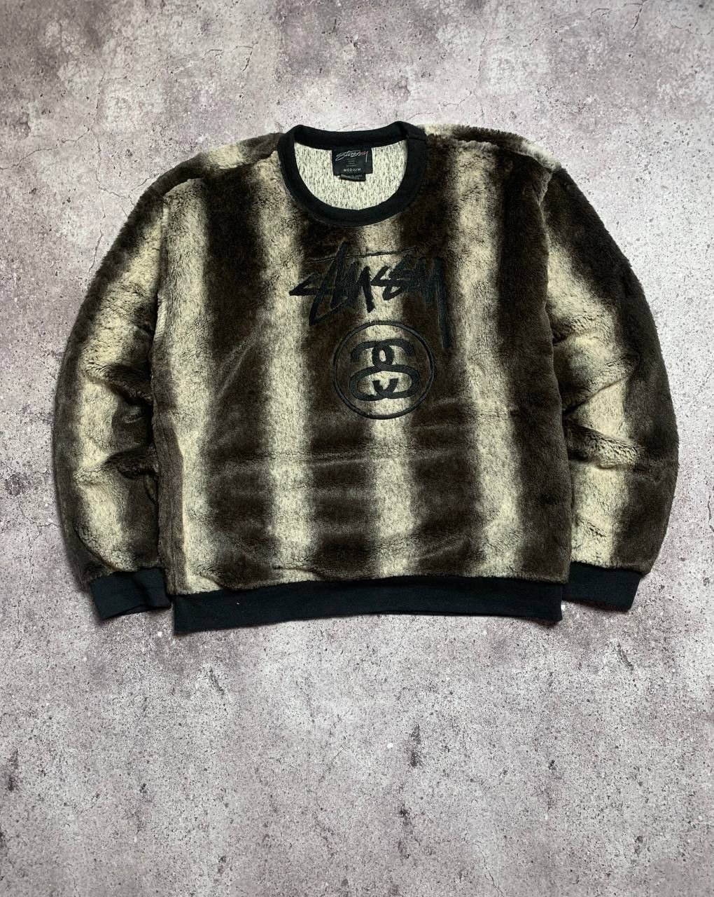 Stussy Vintage Stussy Sweatshirt Rare 90s Baggy Style Brown Size US S / EU 44-46 / 1 - 1 Thumbnail