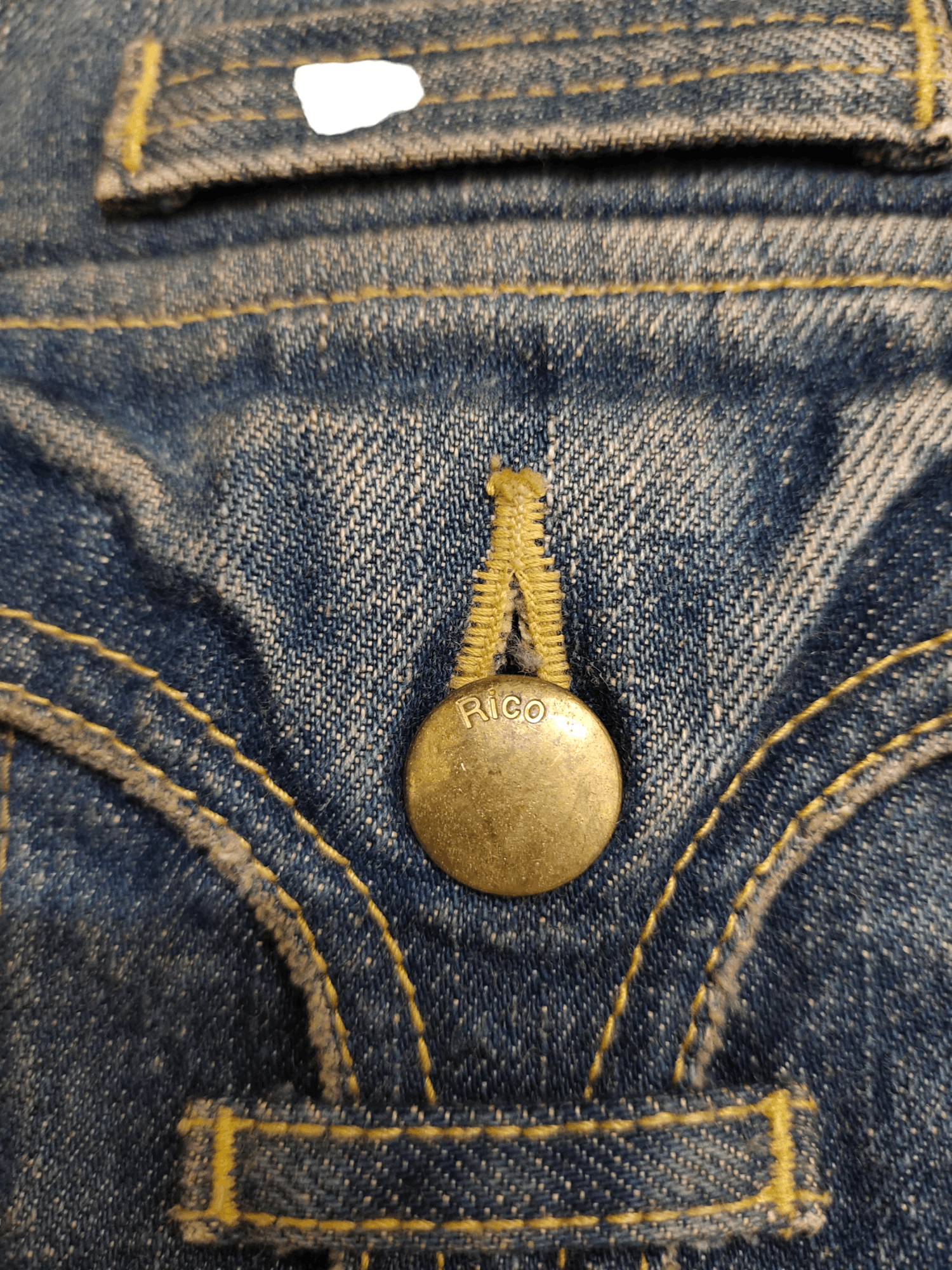 If Six Was Nine Rico Japan Double Pocket Distress Faded Denim Jacket Size US M / EU 48-50 / 2 - 8 Thumbnail