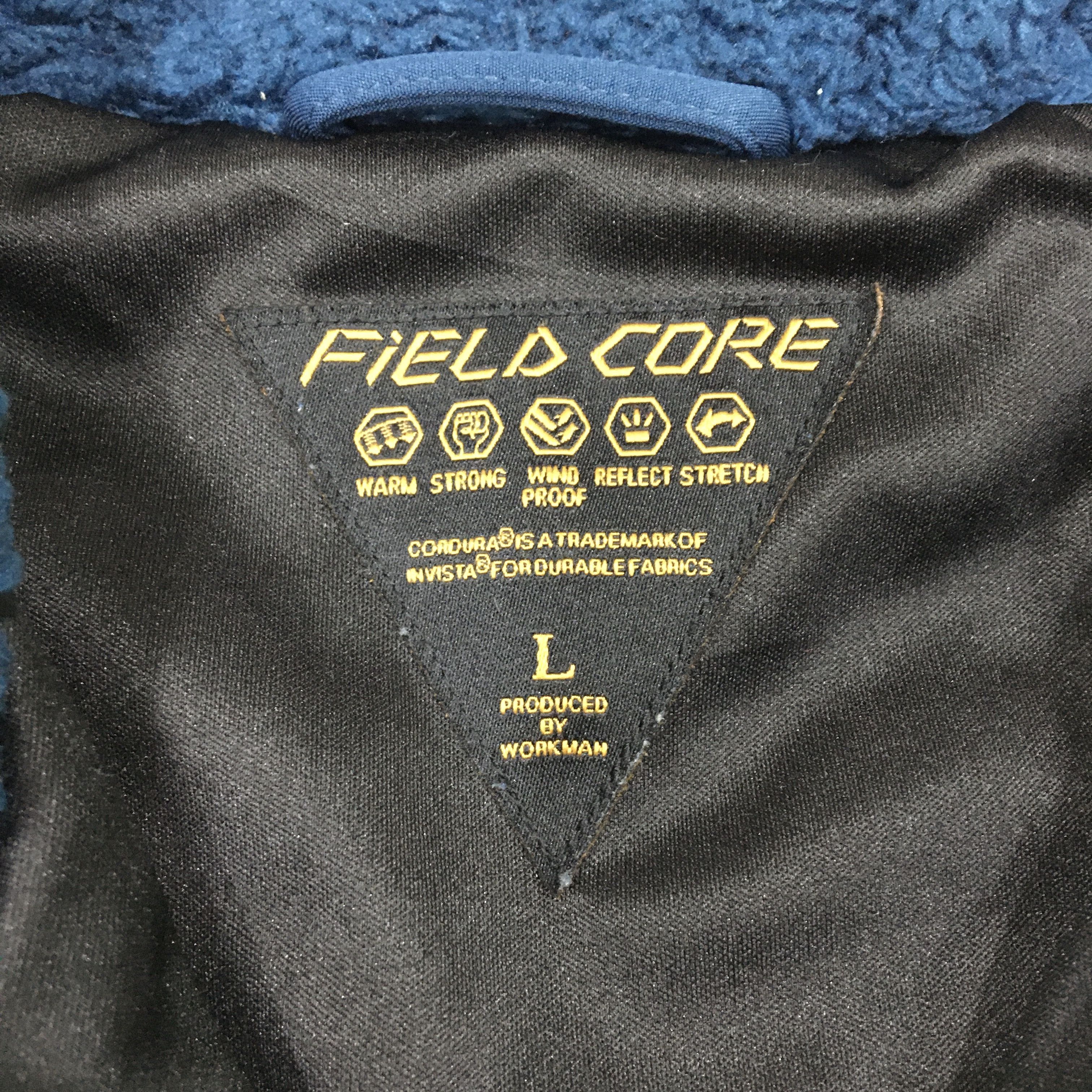 Japanese Brand FIELD CORE Cordura Fabric Fleece Size S / US 4 / IT 40 - 10 Thumbnail