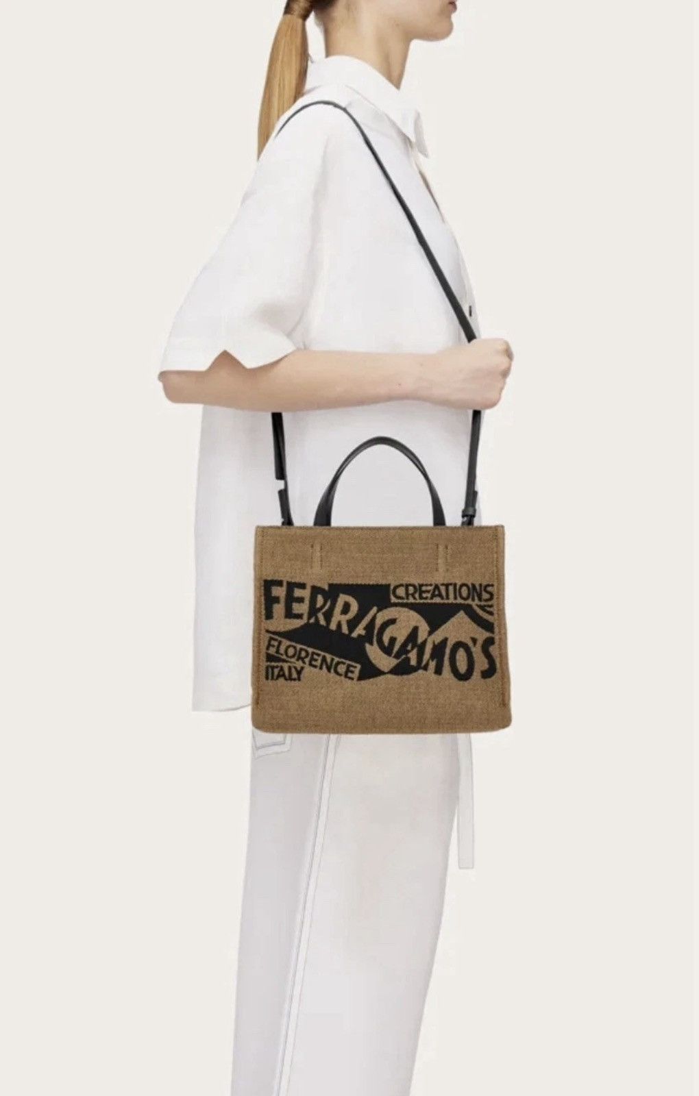 Salvatore Ferragamo Salvatore Ferragamo Tote Bag Medium! Size ONE SIZE - 15 Thumbnail