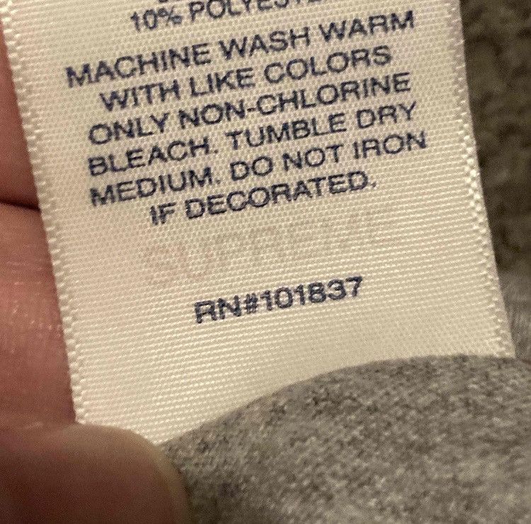 Supreme Supreme “Not Sorry” Tee heather grey Size US XL / EU 56 / 4 - 4 Thumbnail