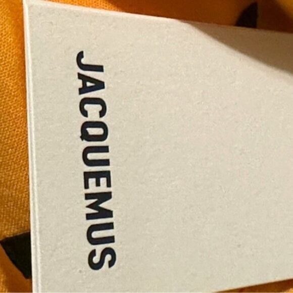 Jacquemus Jacquemus Passio crepe Orange button up shirt size 6 Size S / US 4 / IT 40 - 6 Thumbnail